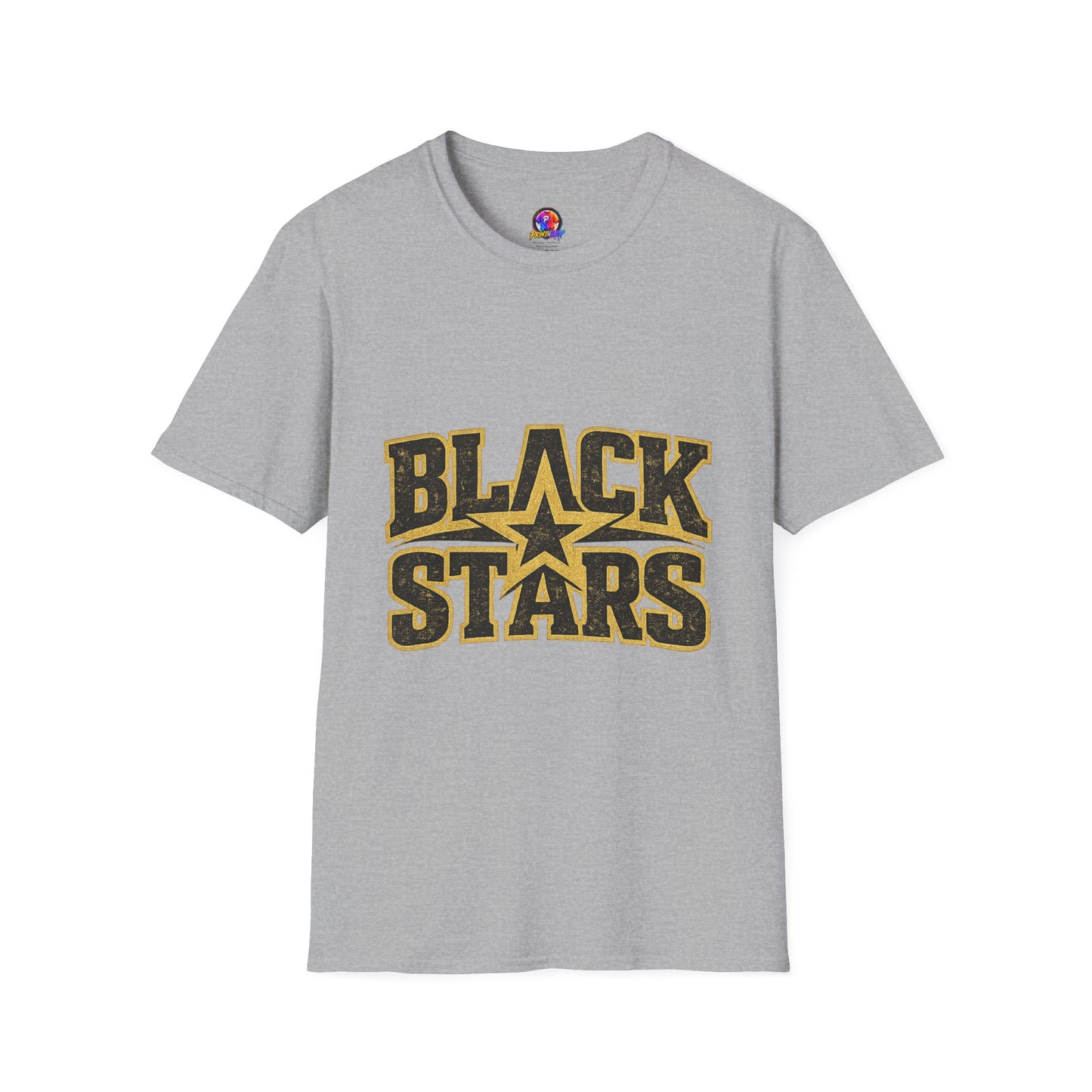 Ghana Black Stars T-Shirt — Bold Vintage Star Logo Tee