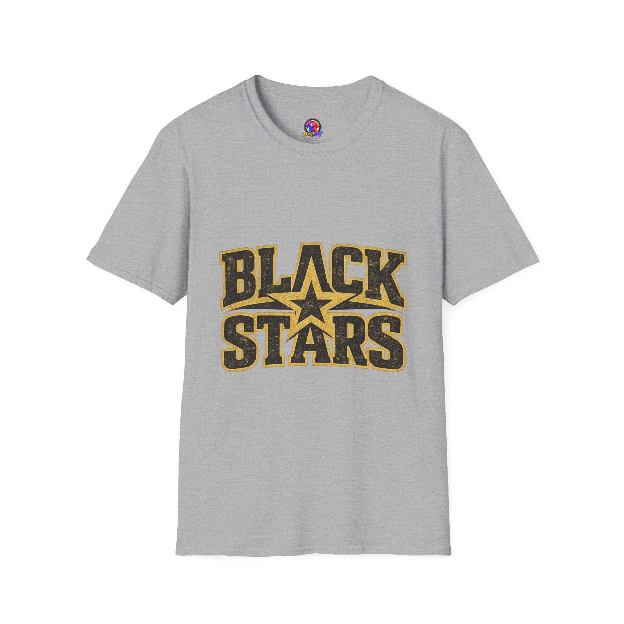 Ghana Black Stars T-Shirt — Bold Vintage Star Logo Tee