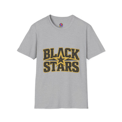 Ghana Black Stars T-Shirt — Bold Vintage Star Logo Tee