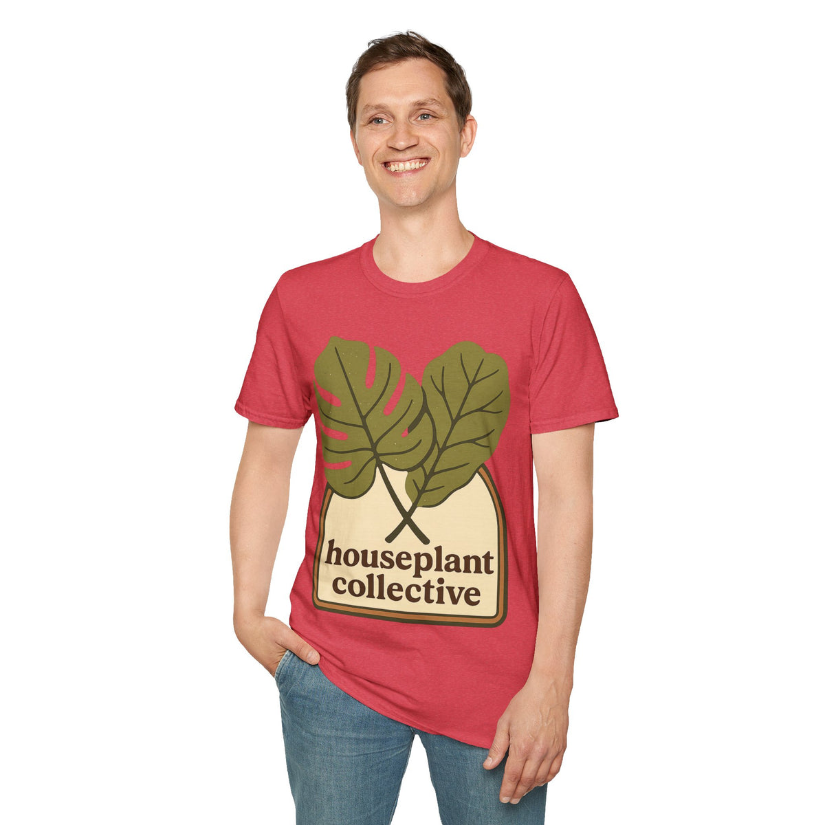 Houseplant Collective T-Shirt — Green Monstera Leaf Plant Lover Tee - Trending Now - September 2026