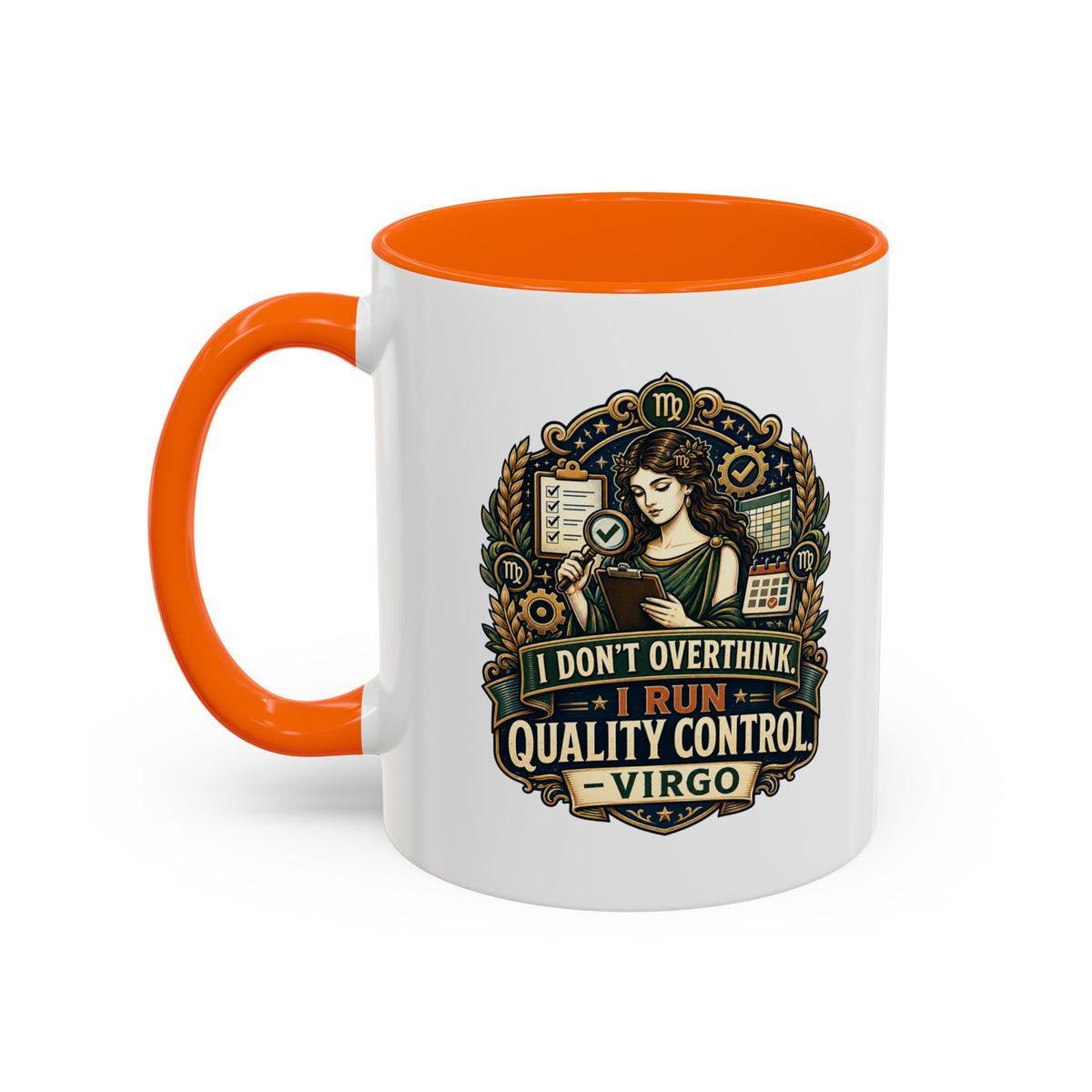 Zodiac Virgo Accent Coffee Mug