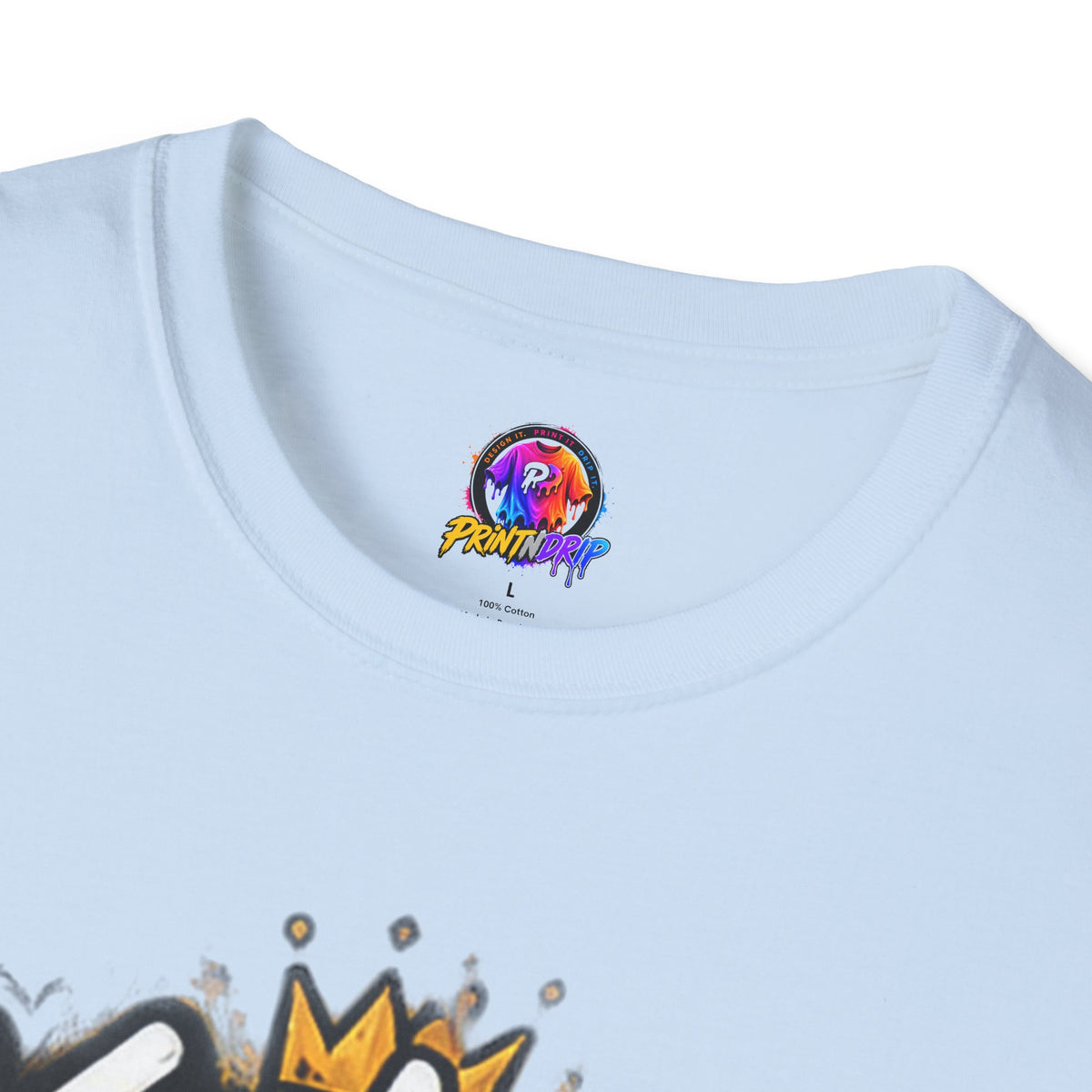 Children's Cancer Awareness T-Shirt — "Kids Fight The Toughest Battles" Gold Ribbon