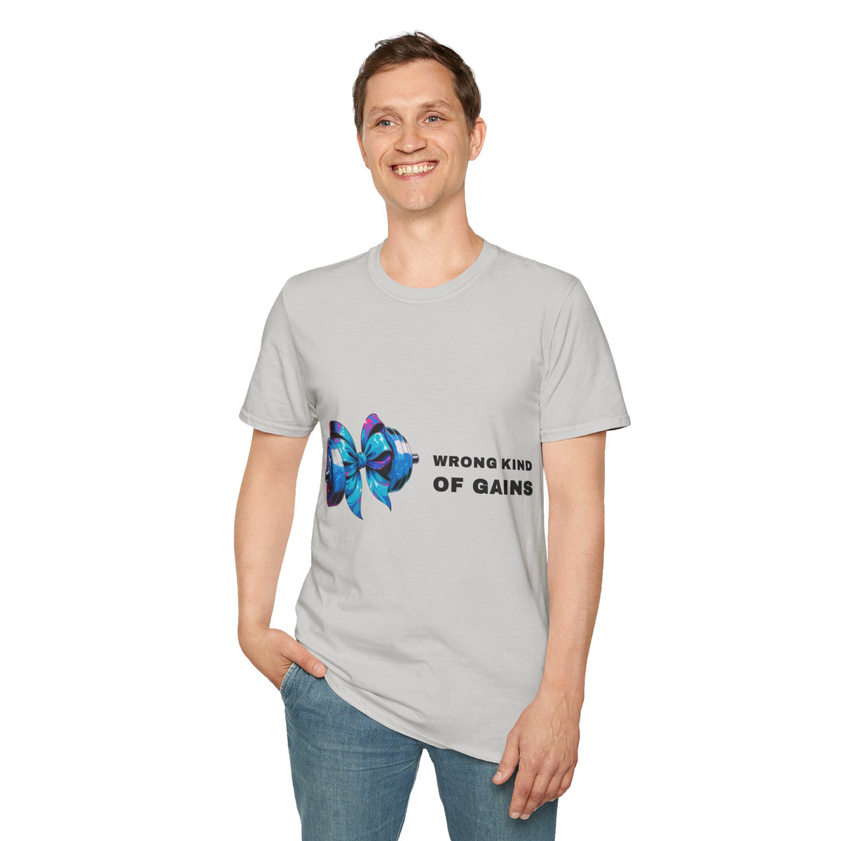 Gym Motivational T-Shirt — “Wrong Kind of Gains” Dumbbell Workout Tee - Trending Now - September 2026