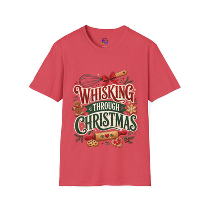 Christmas Baking T‑Shirt — "Whisking Through Christmas" Holiday Tee