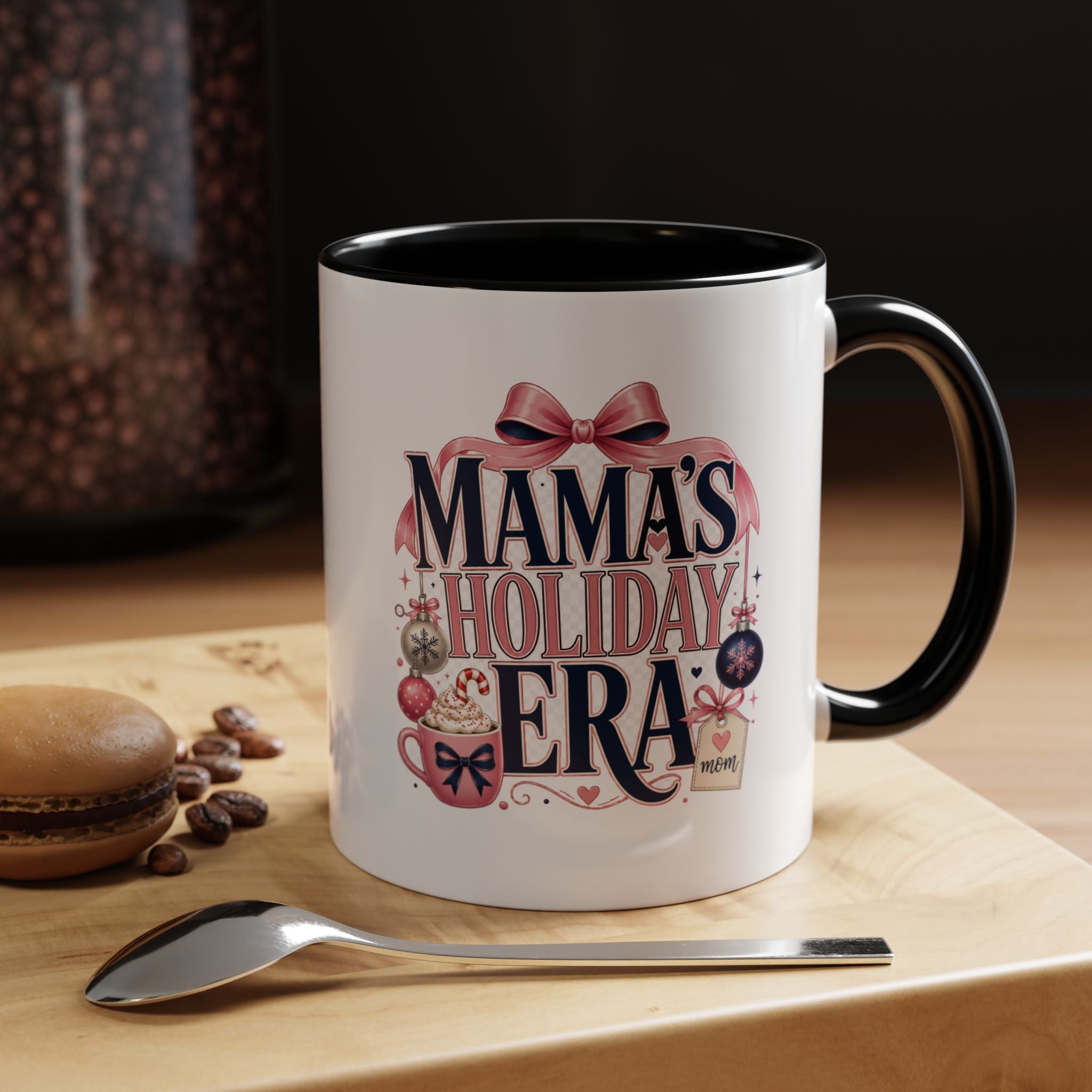 Modern Day Christmas Mama's Holiday Era Coffee Mug – Festive Christmas Mom Gift