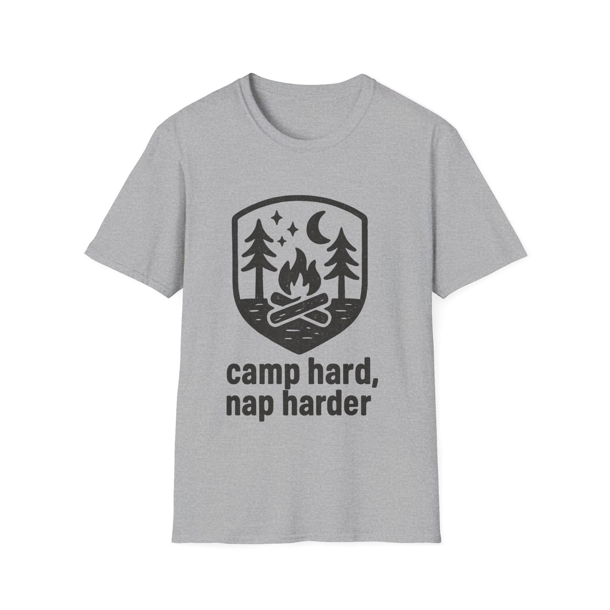 Adventure Forest T‑Shirt — Vintage Night Camping Crest - Trending Now - September 2026