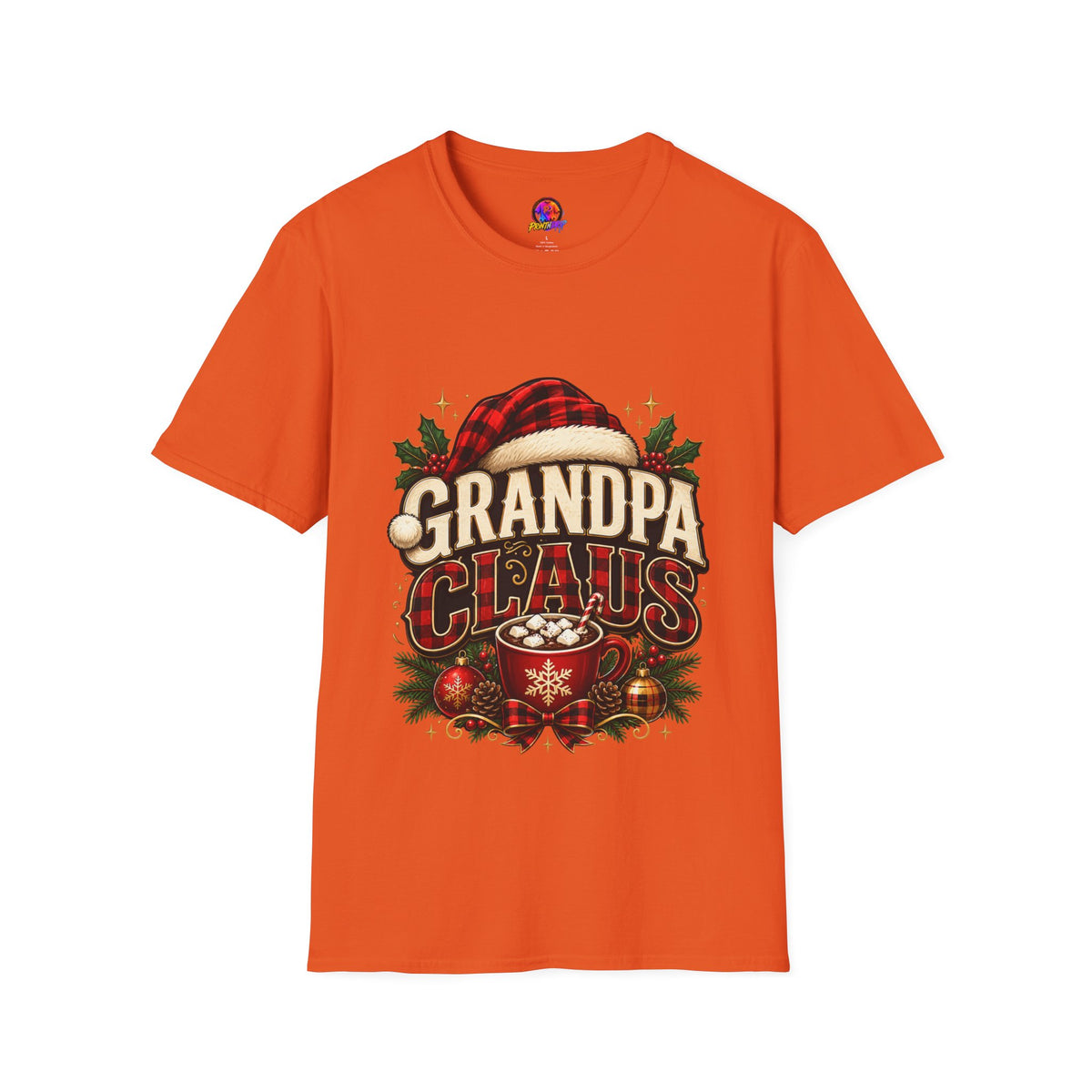 Christmas Grandpa Clause Unisex Softstyle T-Shirt
