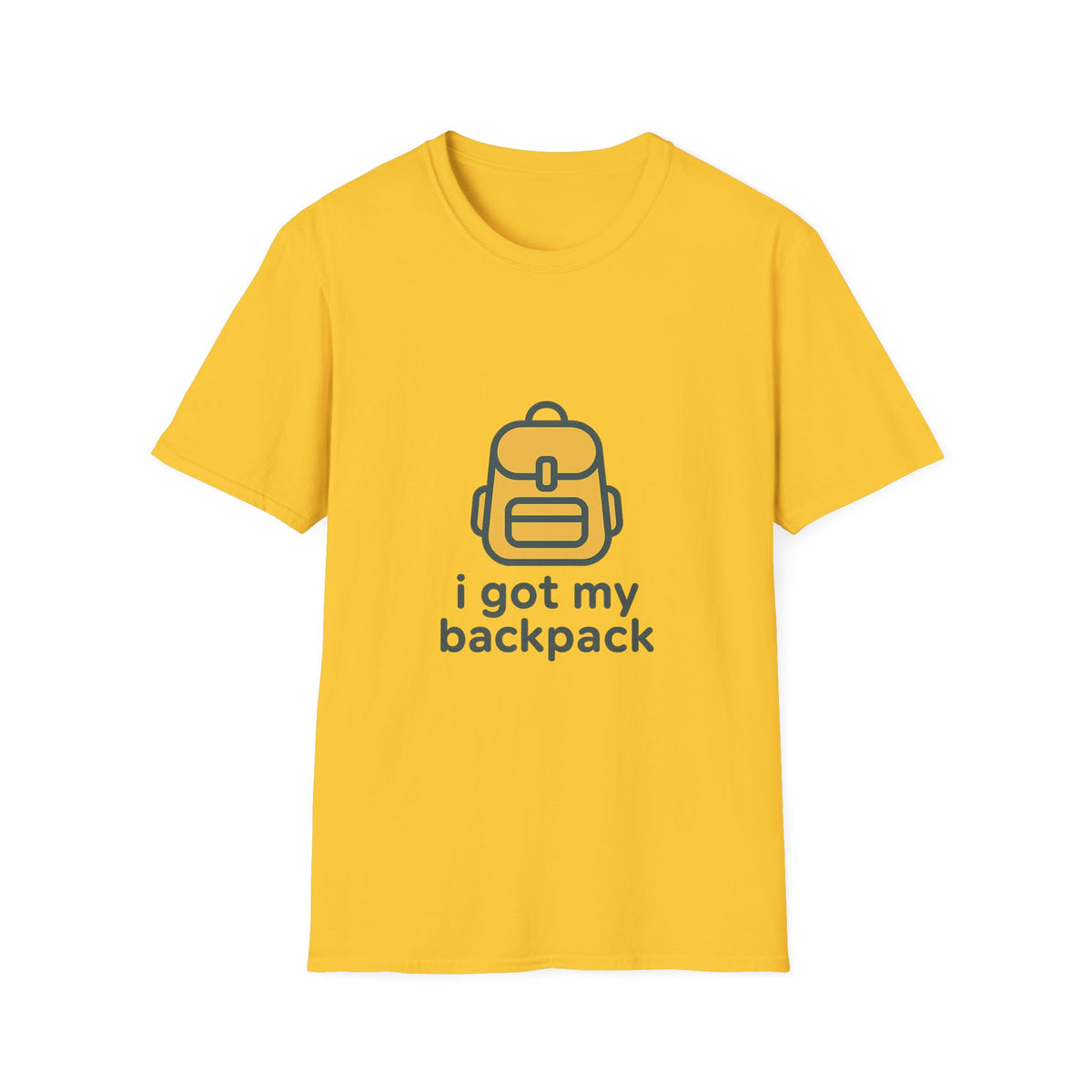 Minimalist Backpack Graphic T‑Shirt – Cute Tiny Backpack Logo Tee - Trending Now - August 2026