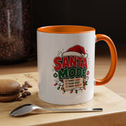 Santa Mode Coffee Mug — Christmas Holiday Accent Mug