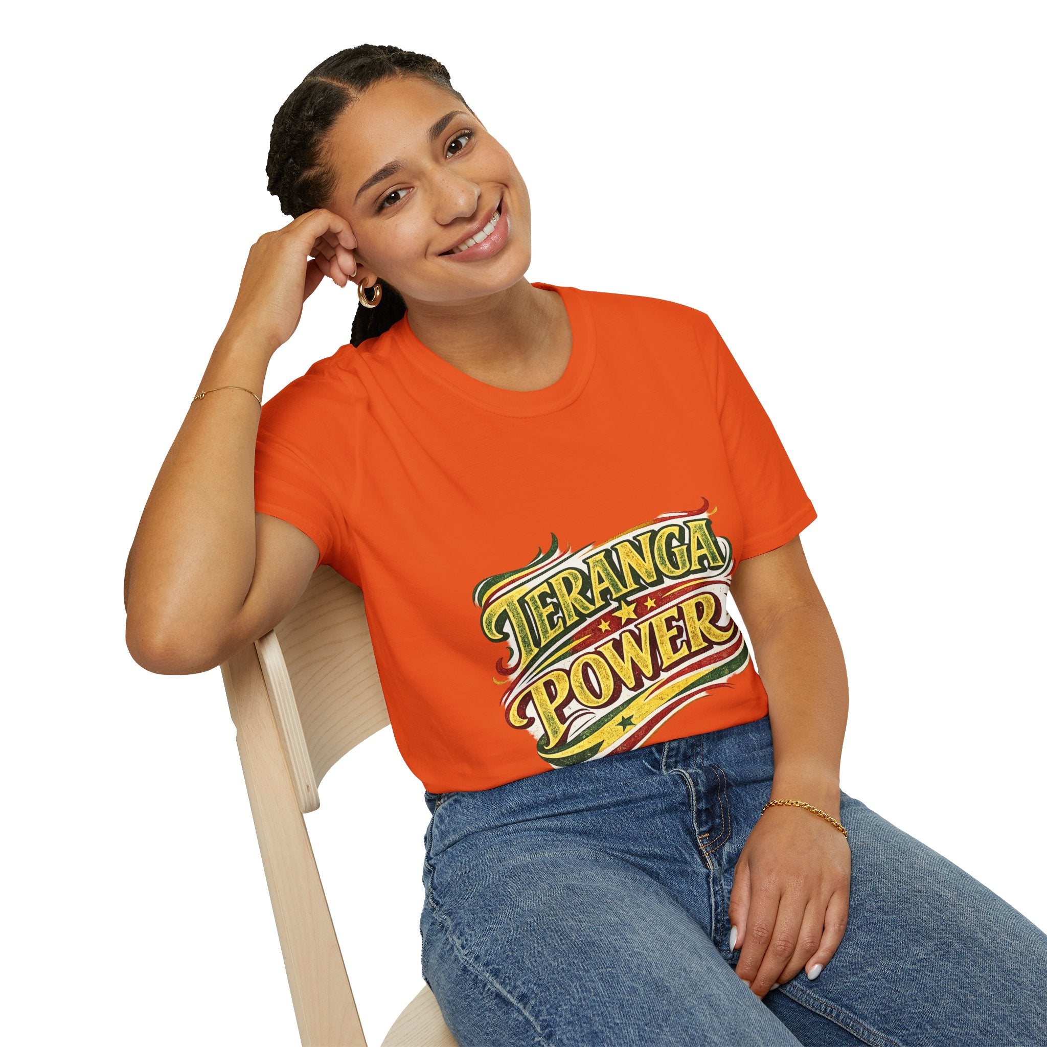 Senegal Teranga Power T-Shirt — Retro Senegal Pride Graphic Tee