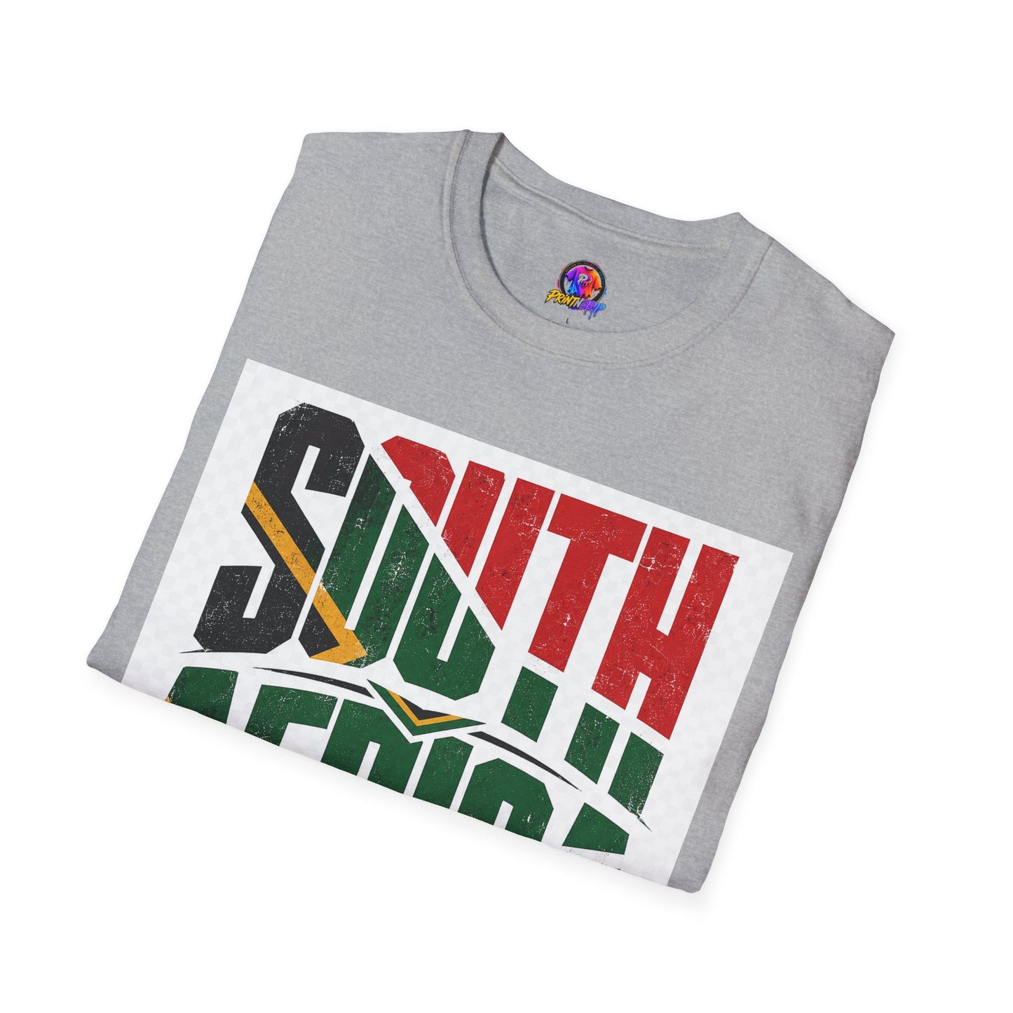 South Africa Soccer T-Shirt — Vintage Flag Football Fan Tee