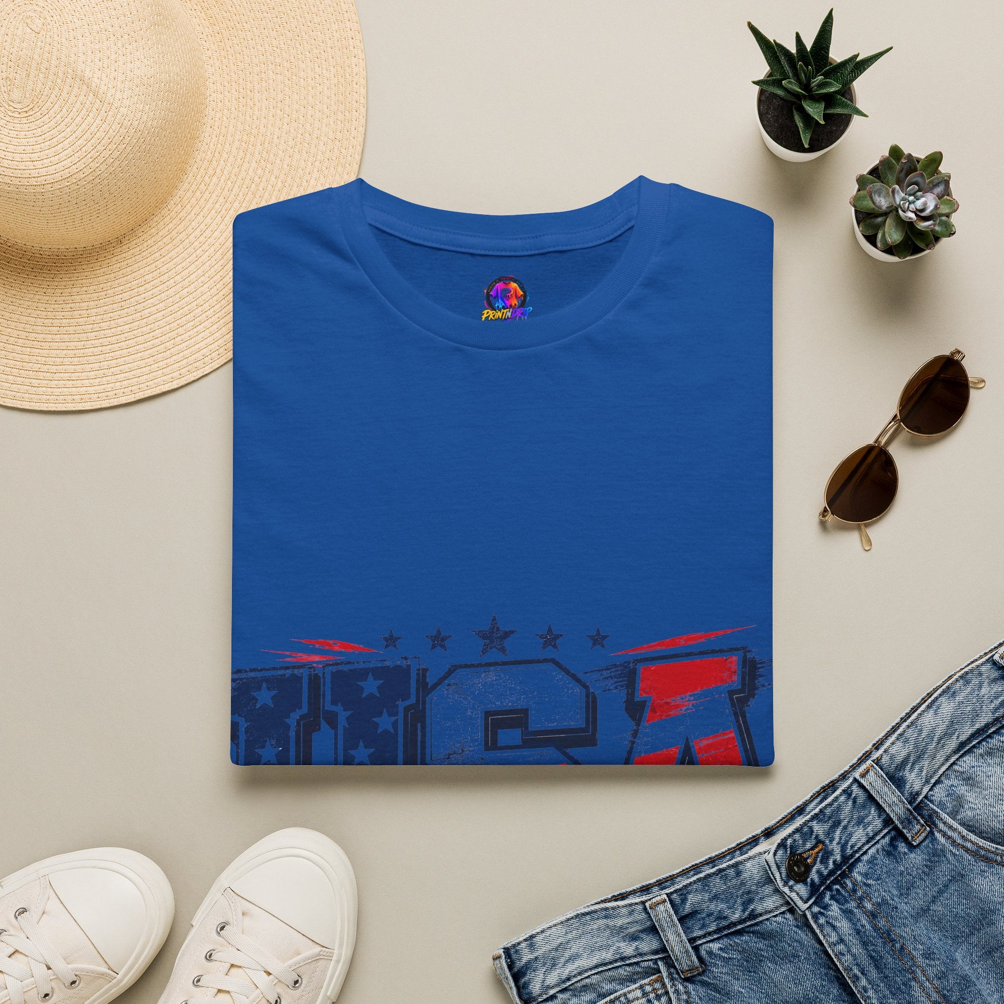 USA Flag Graphic T-Shirt — Patriotic American Pride Tee