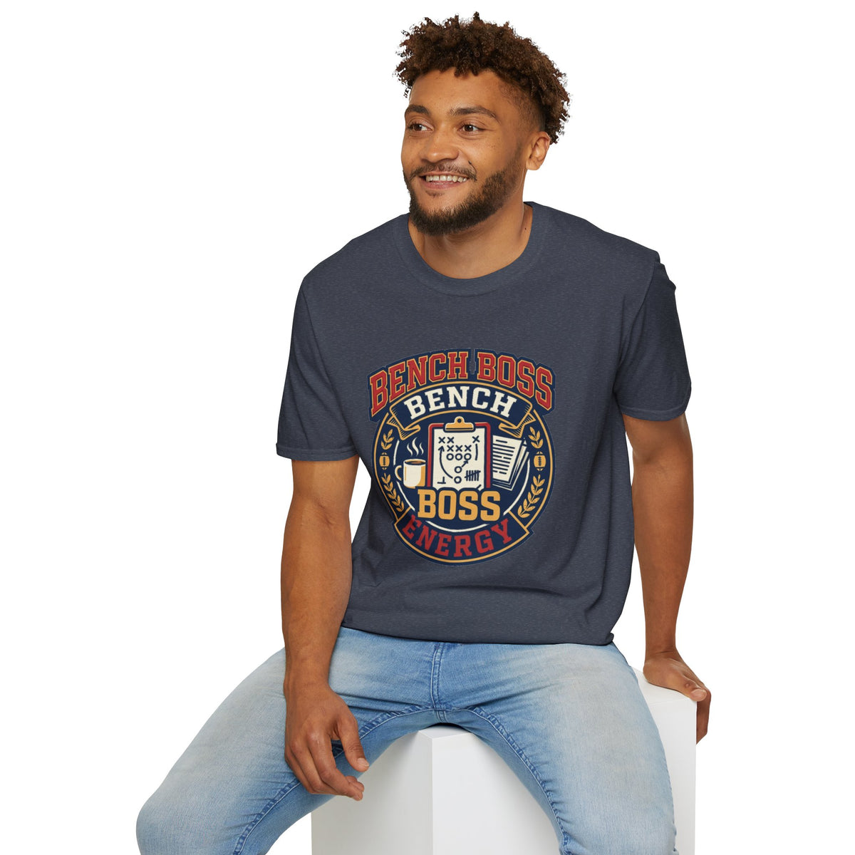 Bench Boss T-Shirt — Retro Gym Weightlifting Tee - Trending Now - August 2026