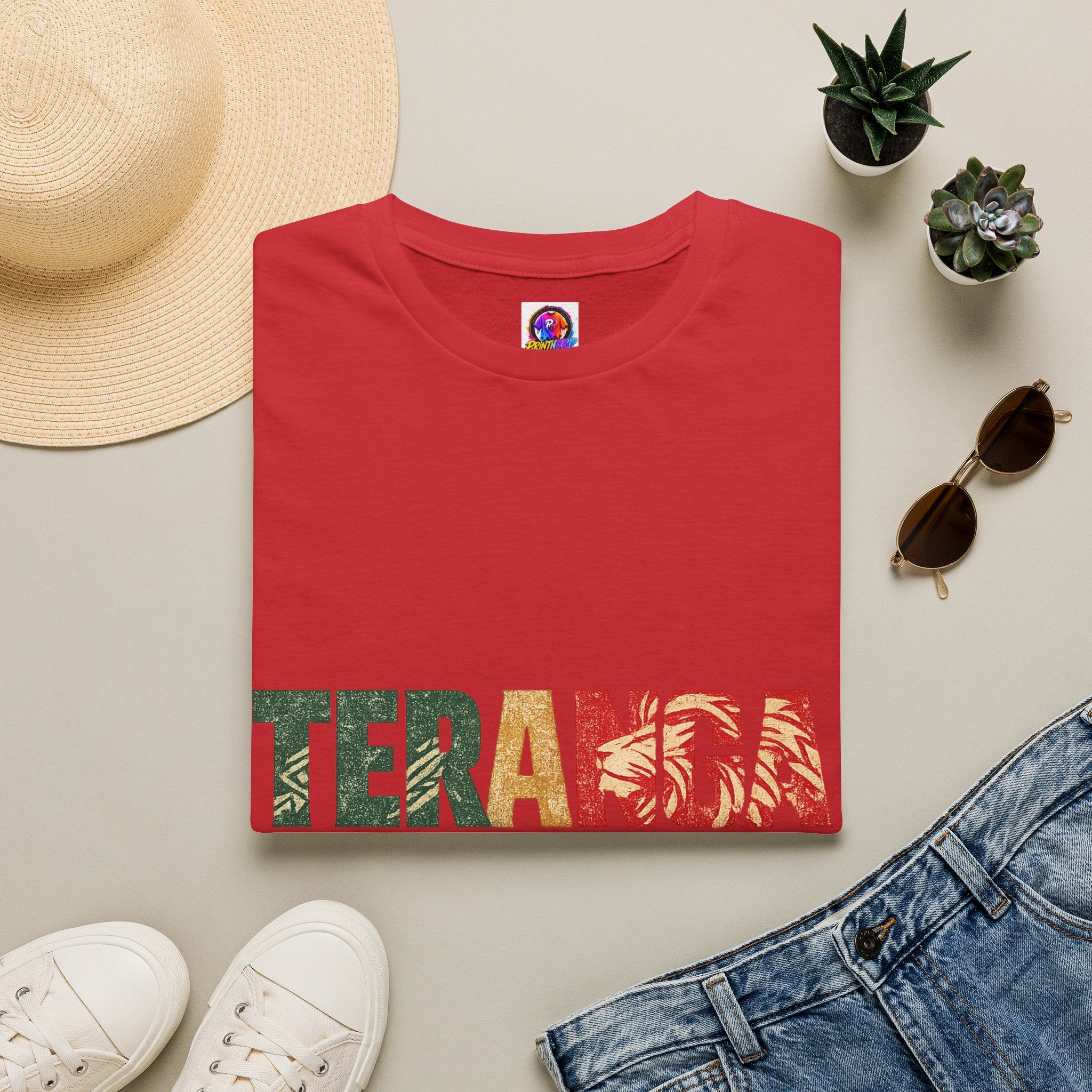 Senegal Teranga Pride T-Shirt — Senegalese Culture Floral Graphic Tee