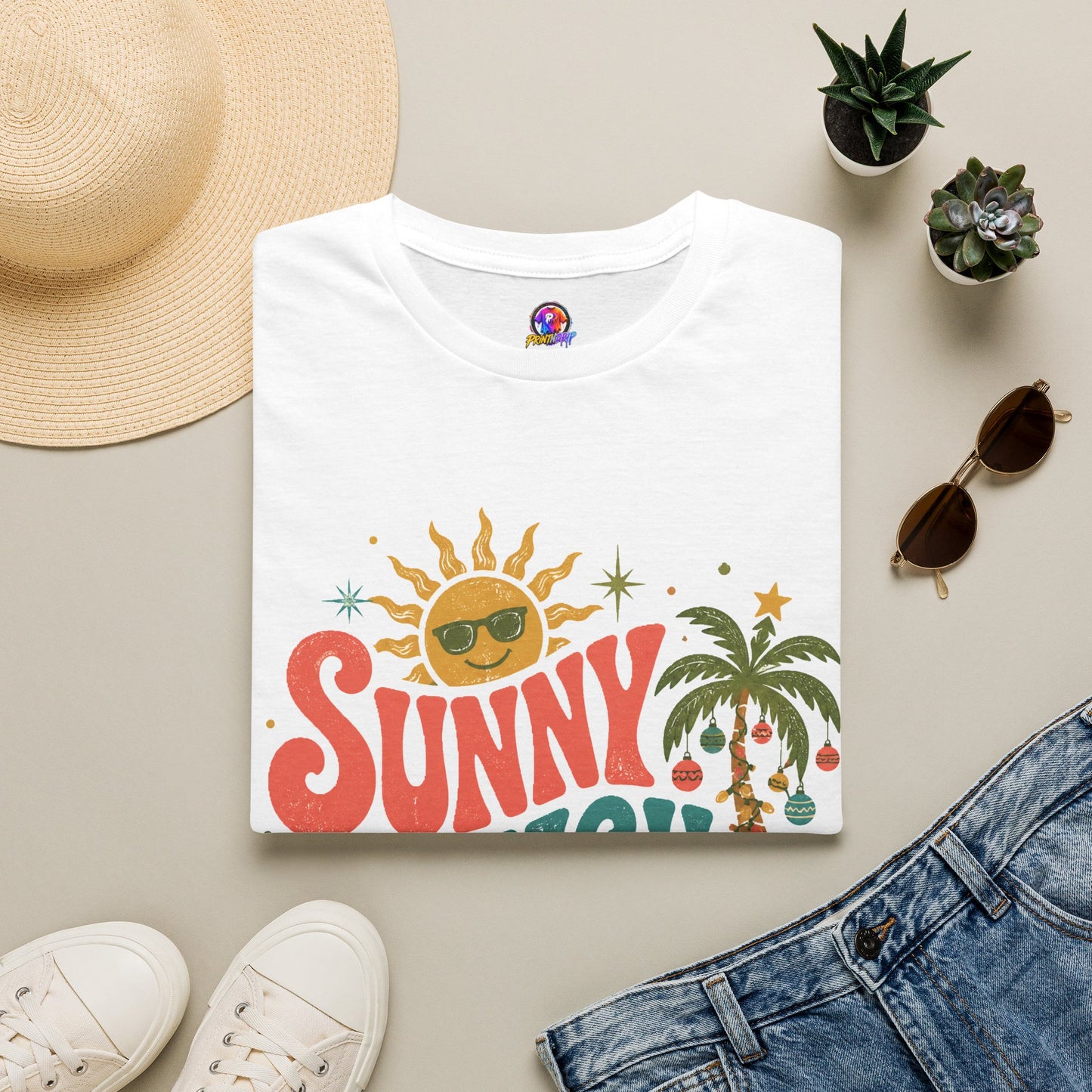 Sunny Sleigh Vibes T-Shirt