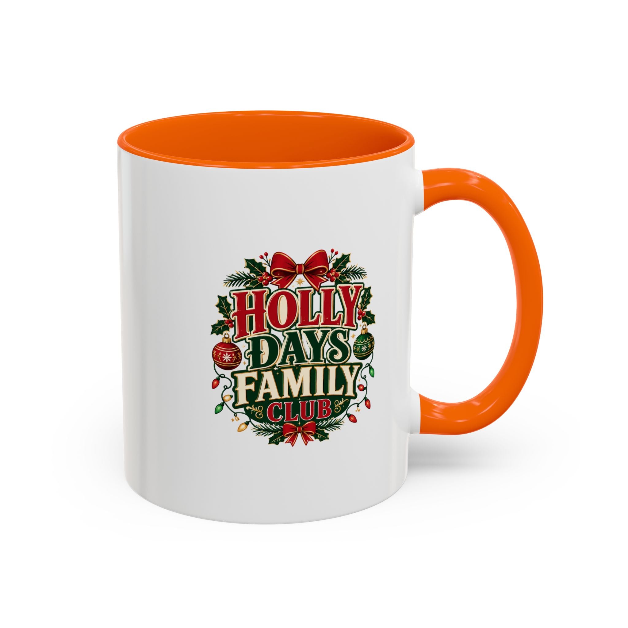 Accent Coffee Mug Holly Days Family