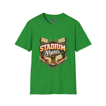 Stadium Nights T-Shirt — Vintage Sports Lights Graphic Tee