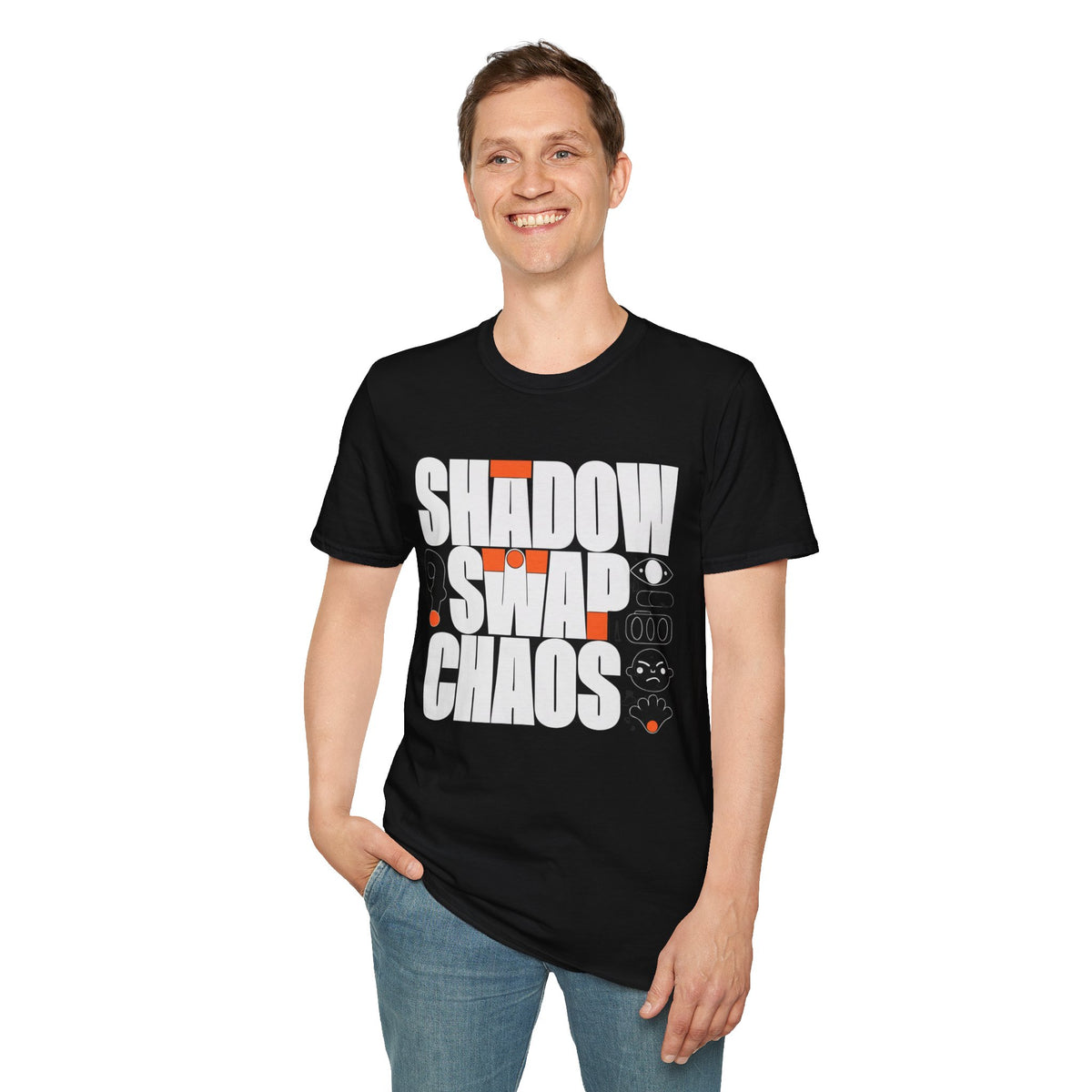 Shadow Swat Chaos Graphic T-Shirt — Bold Retro Typographic Streetwear - Trending Now - August 2026