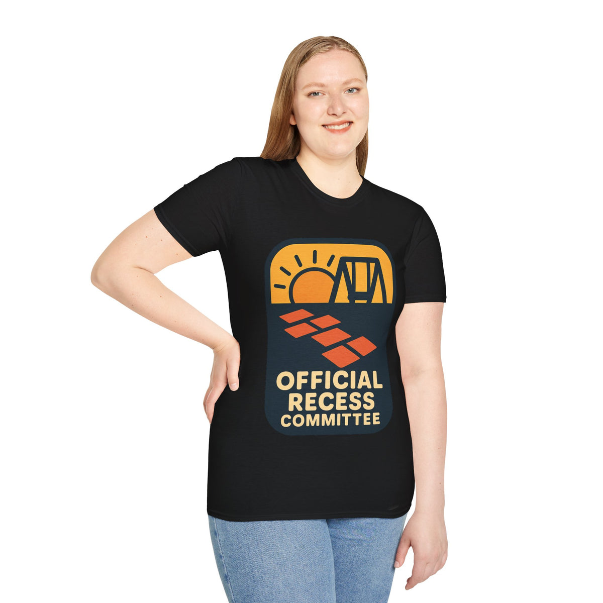Official Recess Committee T-Shirt – Retro Sunset Camp Graphic Tee - Trending Now - August 2026
