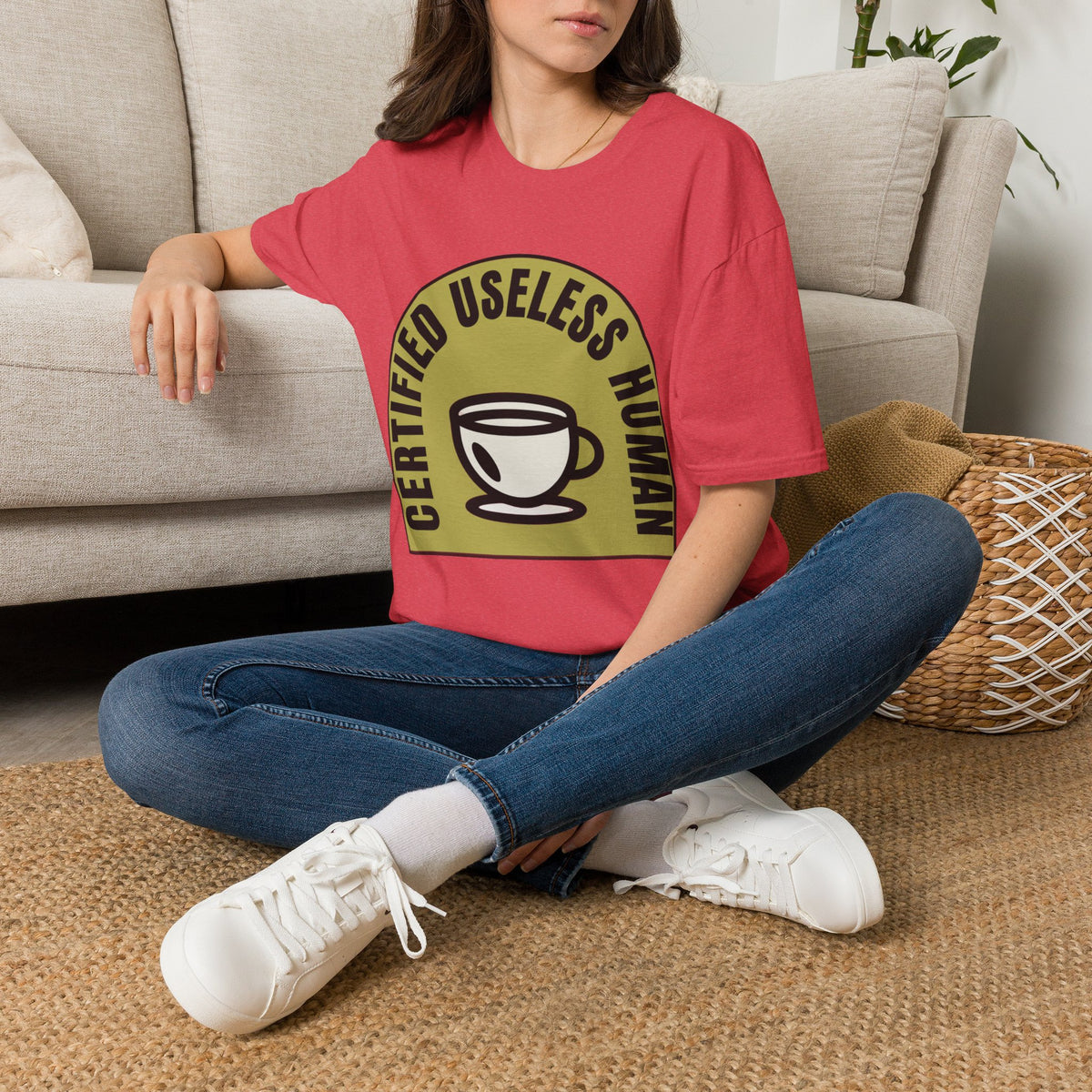 Certified Useless Human T-Shirt — Funny Coffee Lover Graphic Tee - Trending Now - August 2026