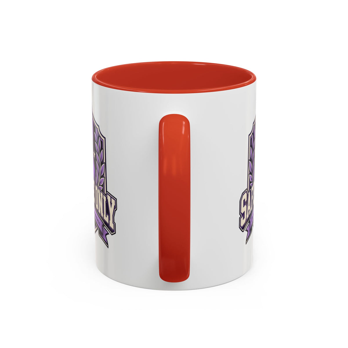 Coffee Mug — "Safe Love Only" Domestic Violence Awareness (Purple Ribbon)