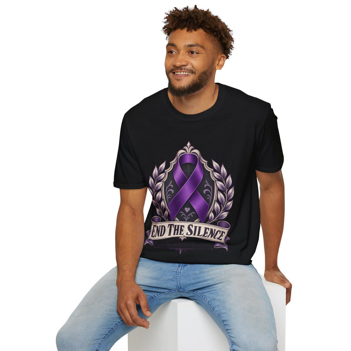 Find The Silence Domestic Violence Awareness T-Shirt