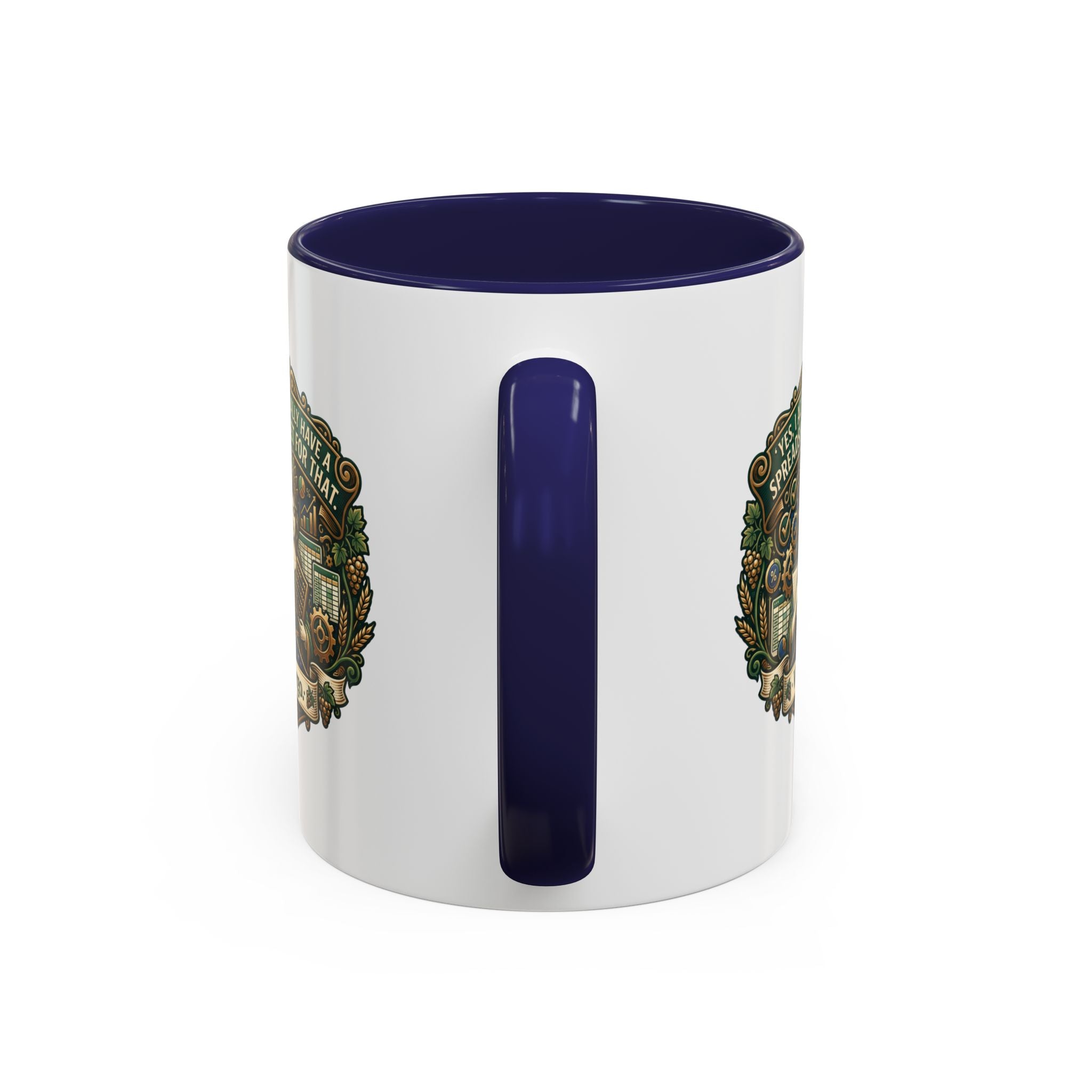 Virgo Coffee Mug - "Yes, I Actually Have a Spreadsheet for That" Accent Mug (11/15oz)