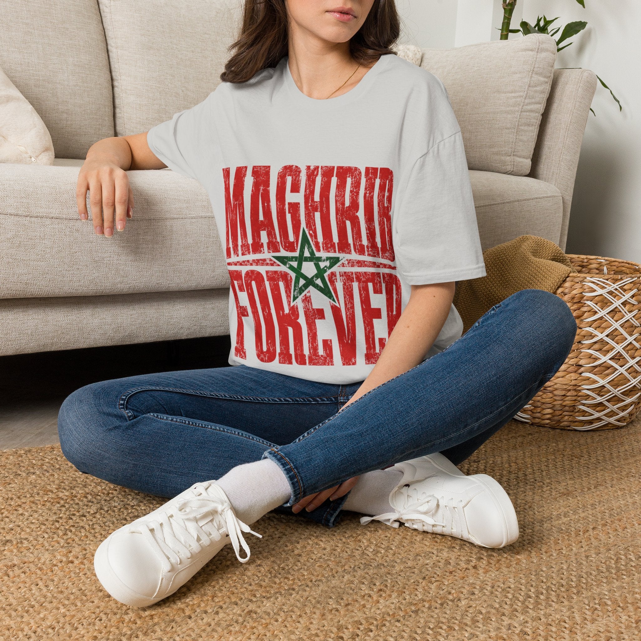 Morocco T-Shirt — Maghrib Forever Moroccan Flag Graphic Tee