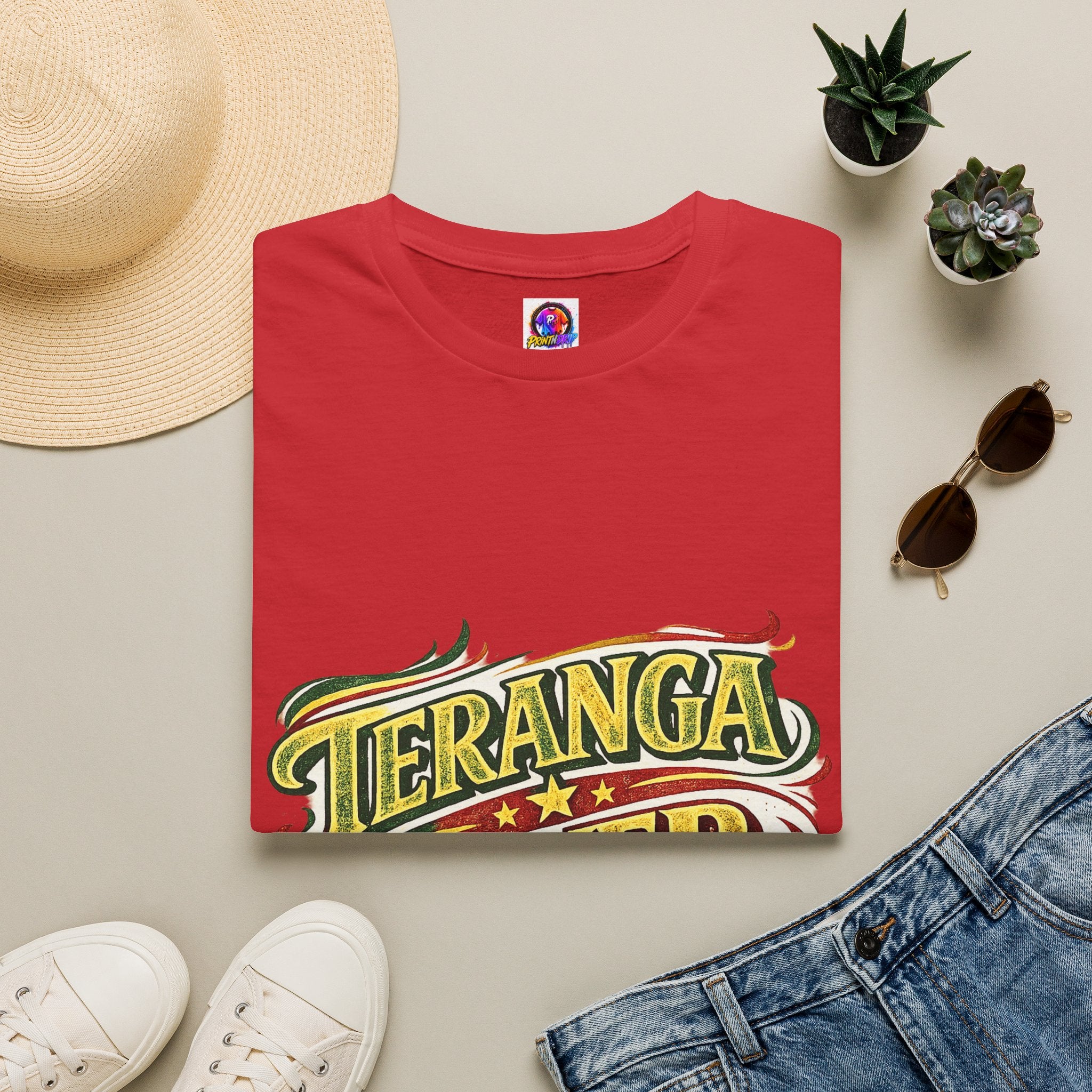 Senegal Teranga Power T-Shirt — Retro Senegal Pride Graphic Tee