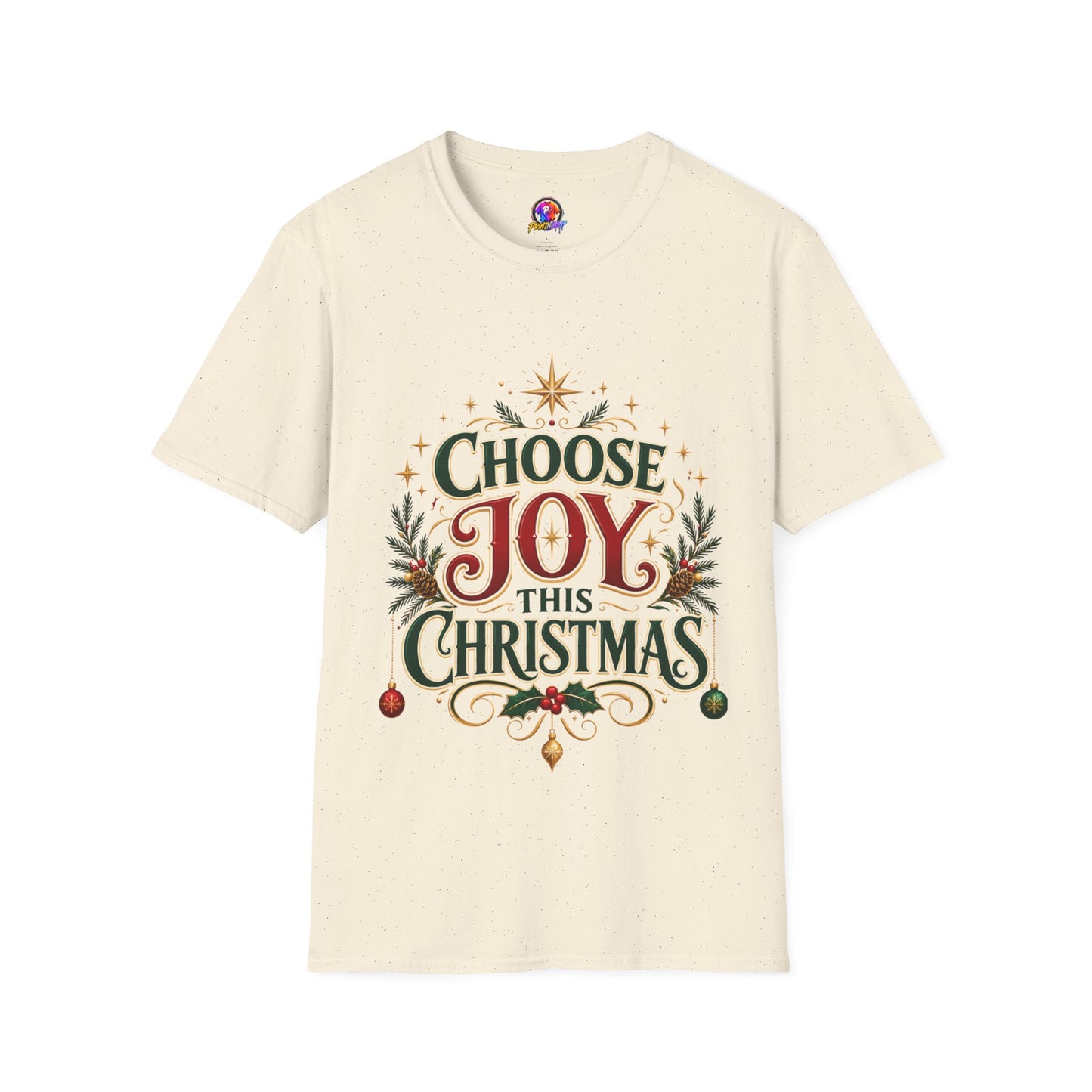 Choose Joy This Christmas T-Shirt — Festive Holiday Graphic Tee