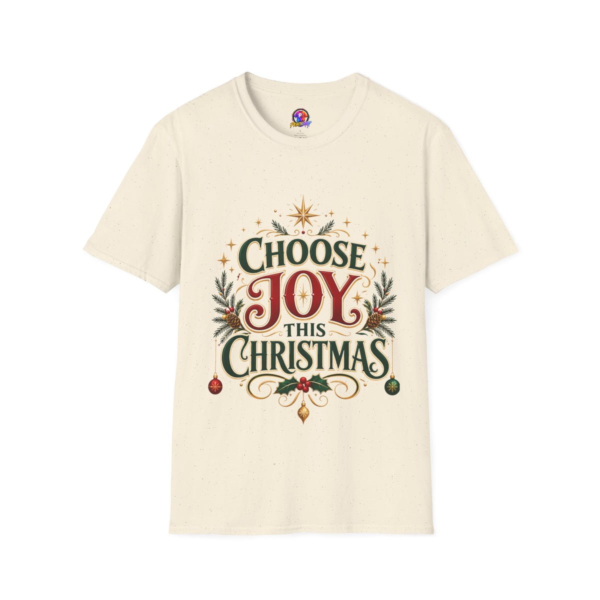 Choose Joy This Christmas T-Shirt — Festive Holiday Graphic Tee