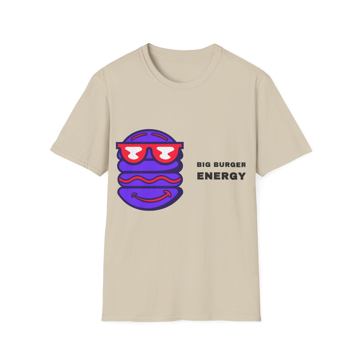 Big Bubbly Energy T-Shirt — Fun Sunglasses Emoji Graphic Tee - Trending Now - September 2026