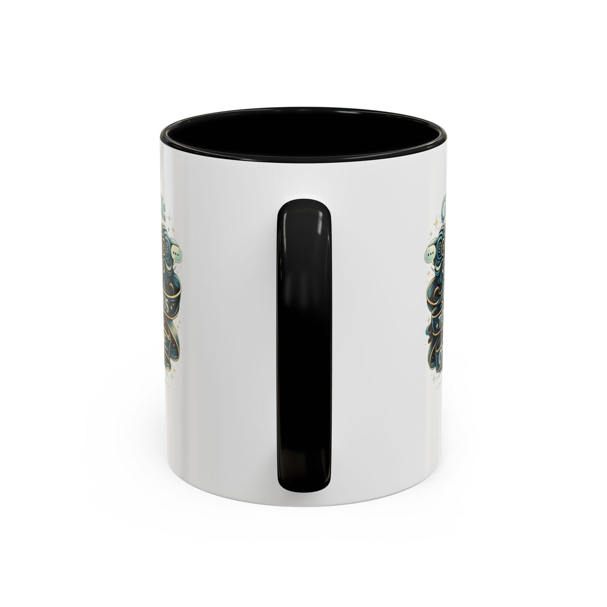 Zodiac Gemini Accent Coffee Mug
