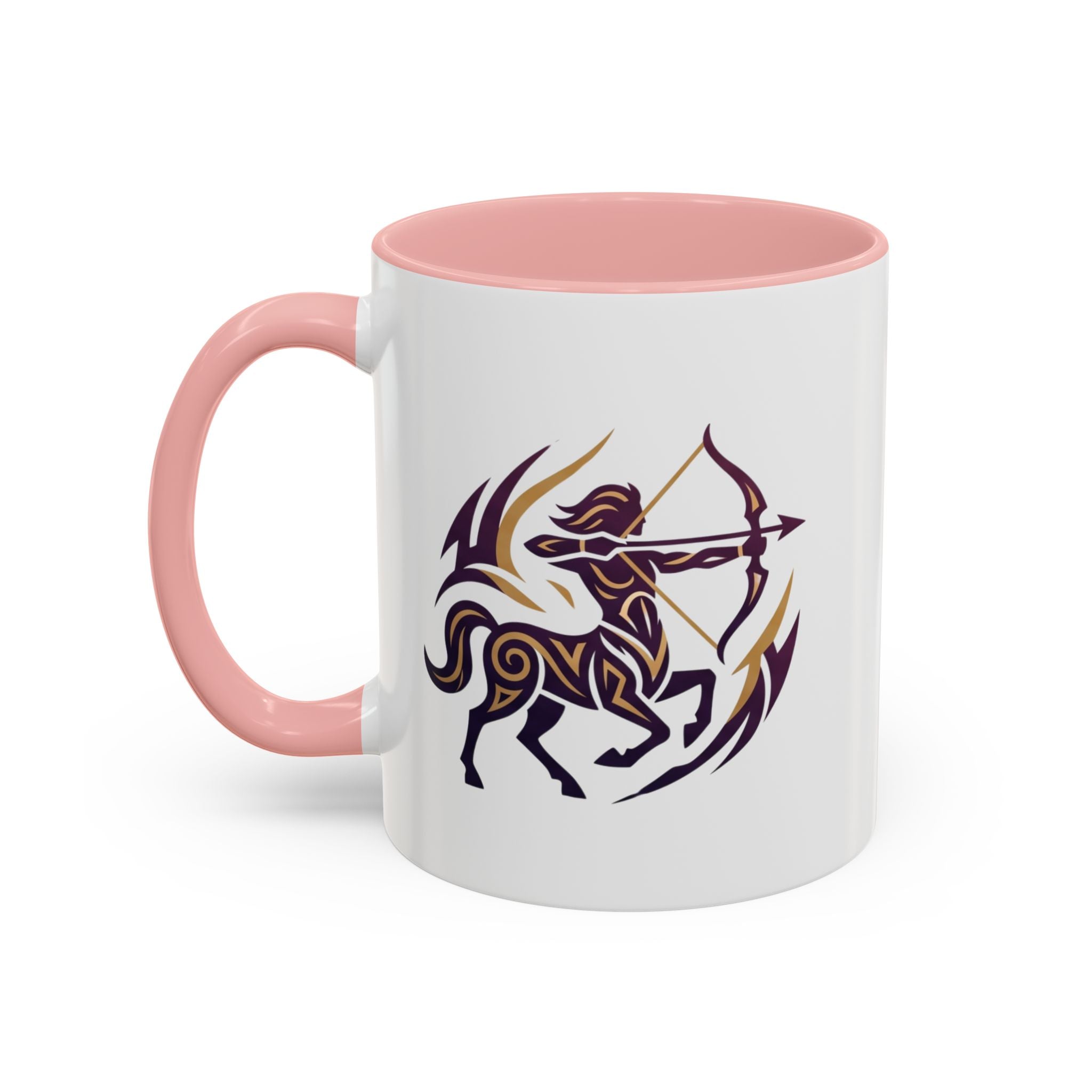 Sagittarius Zodiac Coffee Mug — Archer Centaur Astrology Accent Mug