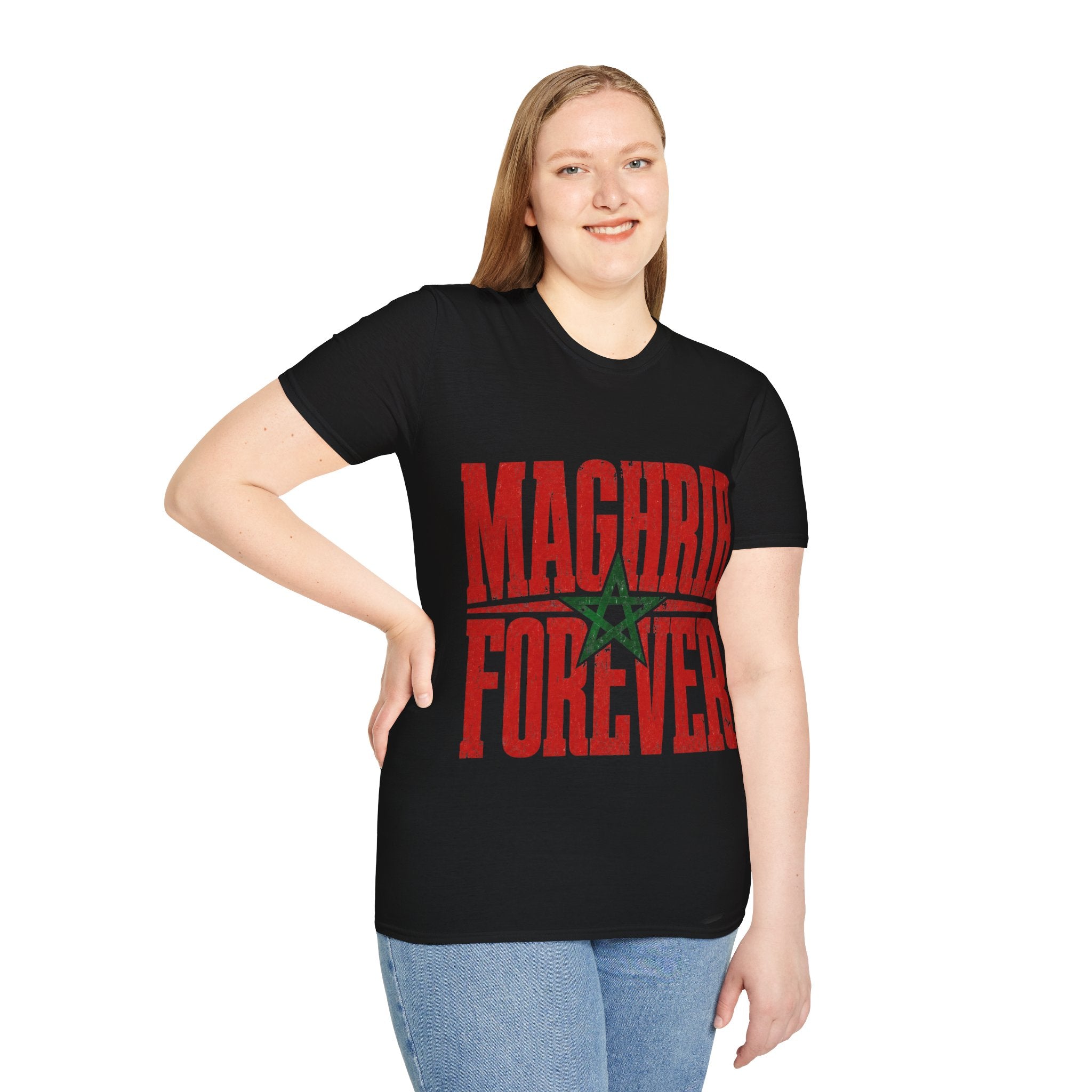 Morocco T-Shirt — Maghrib Forever Moroccan Flag Graphic Tee