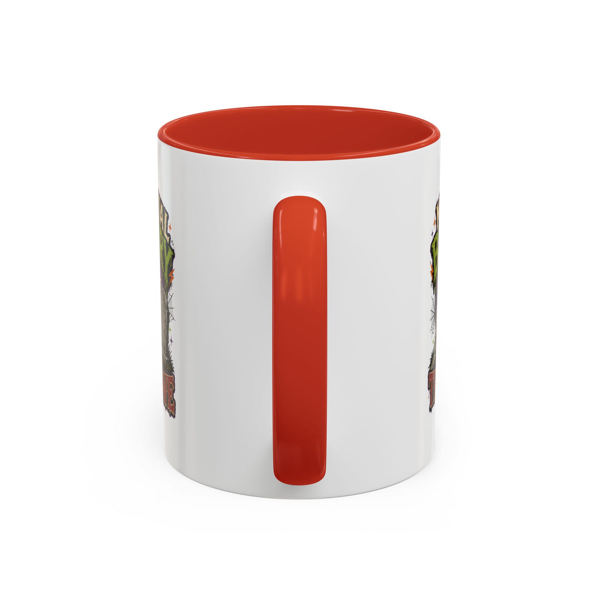 Halloween  My Social Battery Accent Coffee Mug