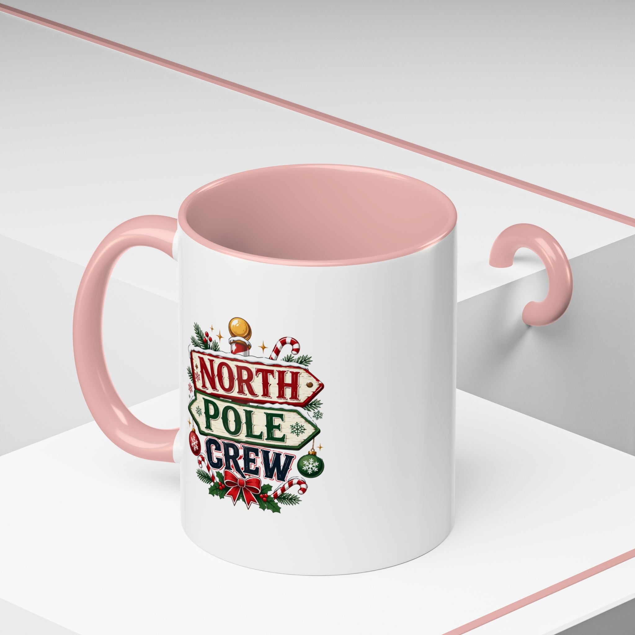 Accent Coffee Mug North Pole Crew
