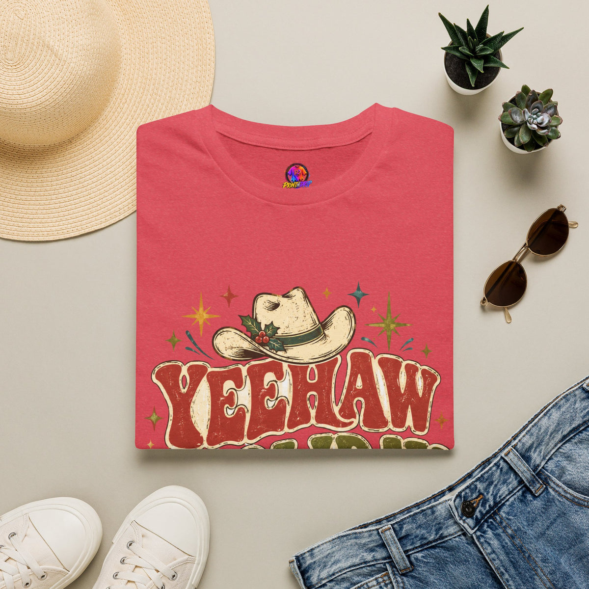 Yeehaw Holiday Mood T-Shirt