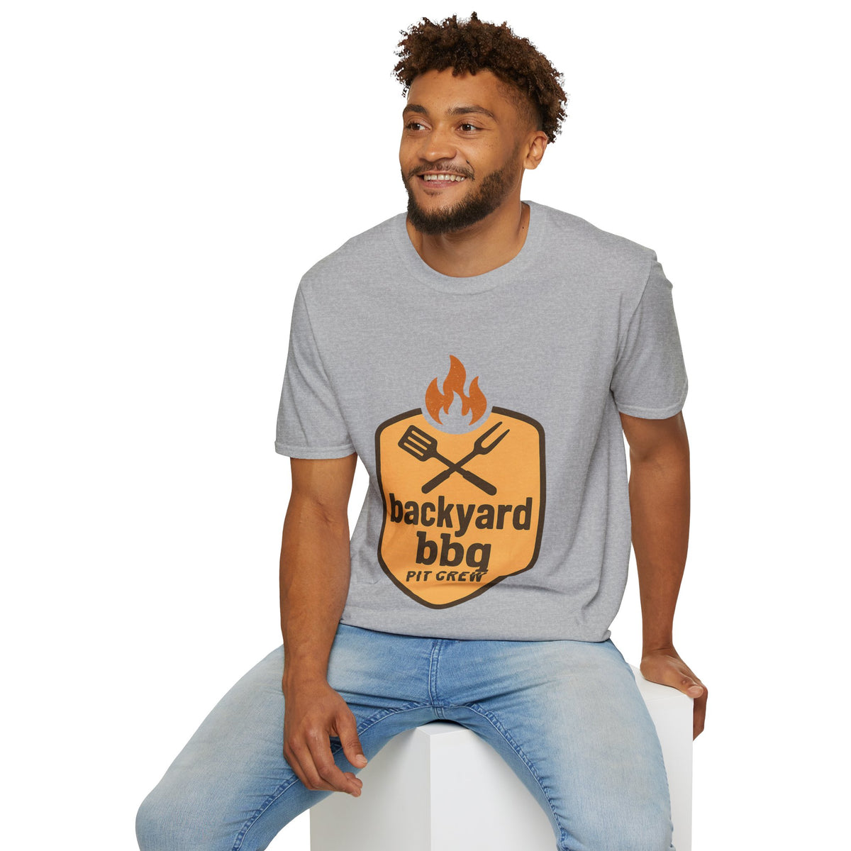 Backyard BBQ T-Shirt — Grilling Badge Tee - Trending Now - August 2026