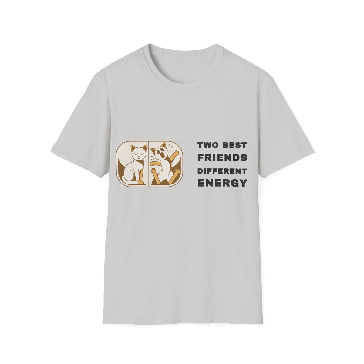 Cat and Dog T-Shirt — "Two Best Friends, Different Energy" Cute Pet Graphic Tee - Trending Now - September 2026