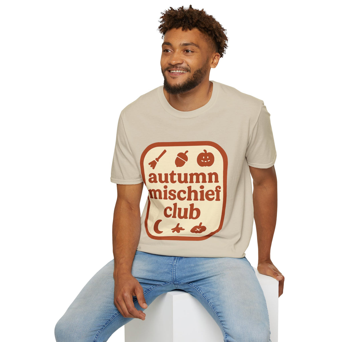 Autumn Mischief Club T-Shirt — Cozy Fall Graphic Tee - Trending Now - August 2026