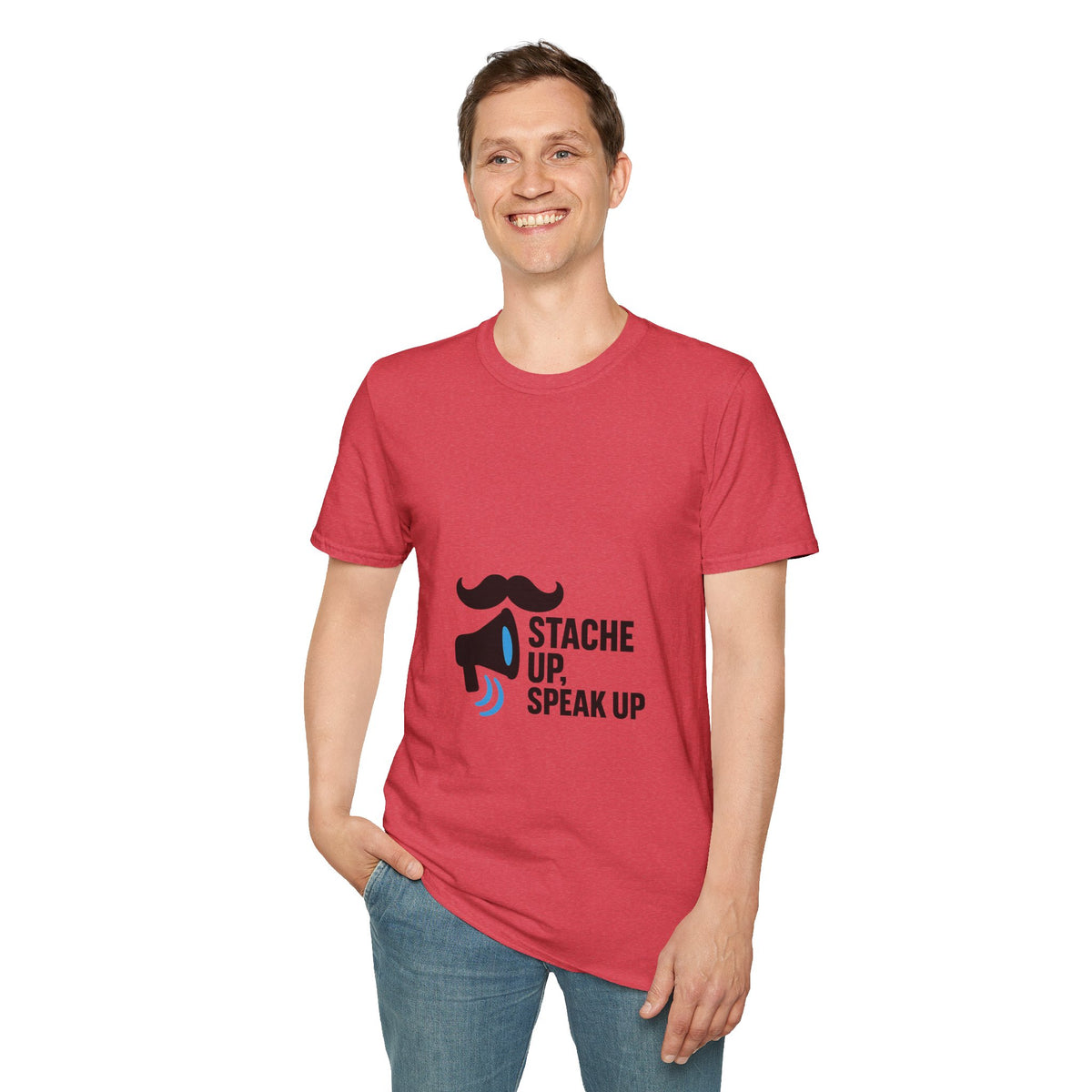 Stache Up Speak Up T-Shirt — Movember Awareness Mustache Tee - Trending Now - October 2026