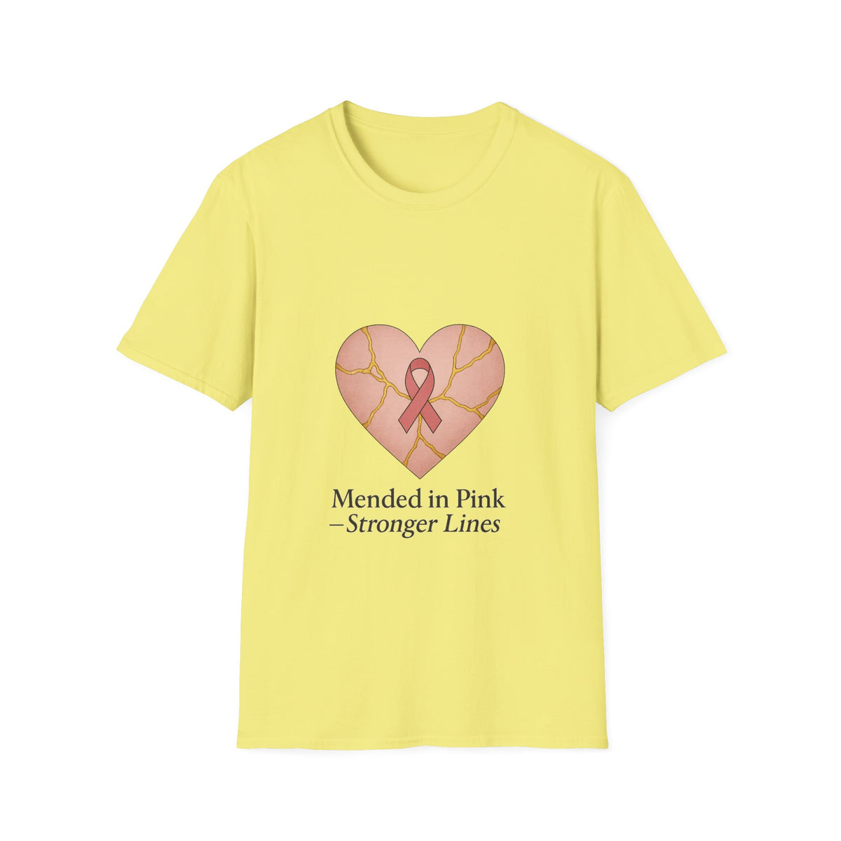 Breast Cancer Awareness Heart T-Shirt — 'Monarch in Pink, Stronger Lives' - Trending Now - October 2026