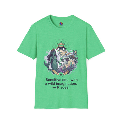 Mystical Mermaid Eye T-Shirt — 'Sensitive soul with a wild imagination' Graphic Tee