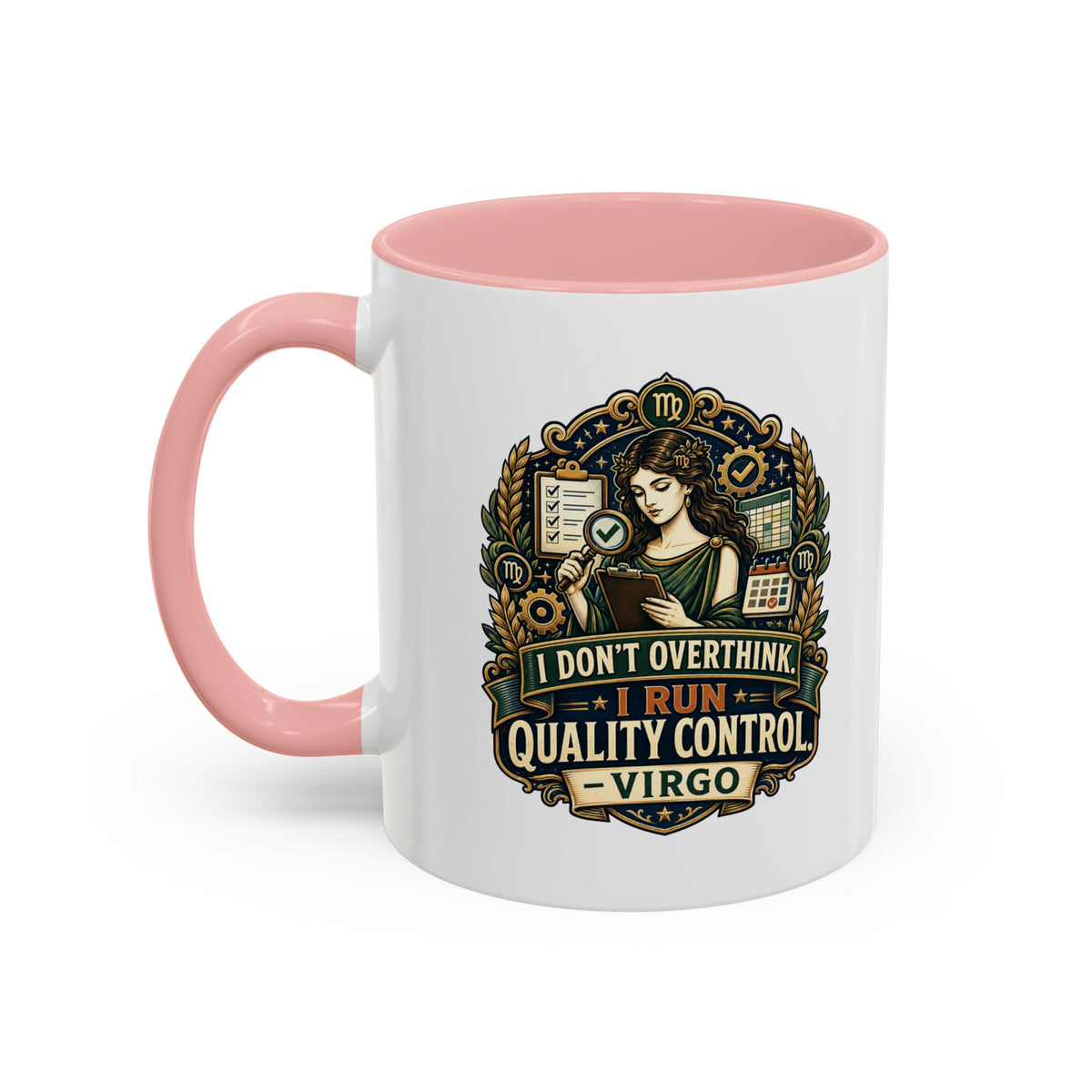 Zodiac Virgo Accent Coffee Mug