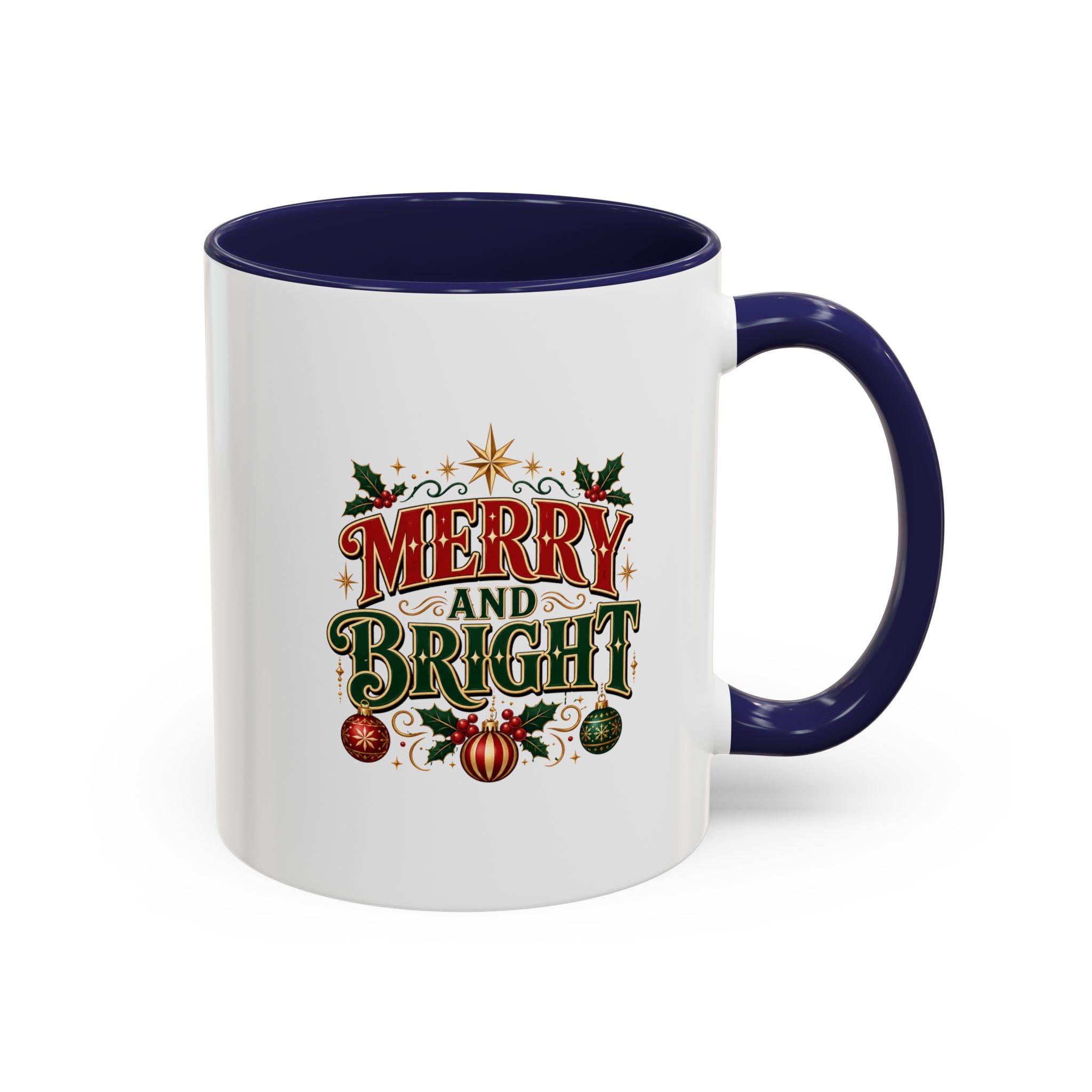 Accent Coffee Mug Merry Bright
