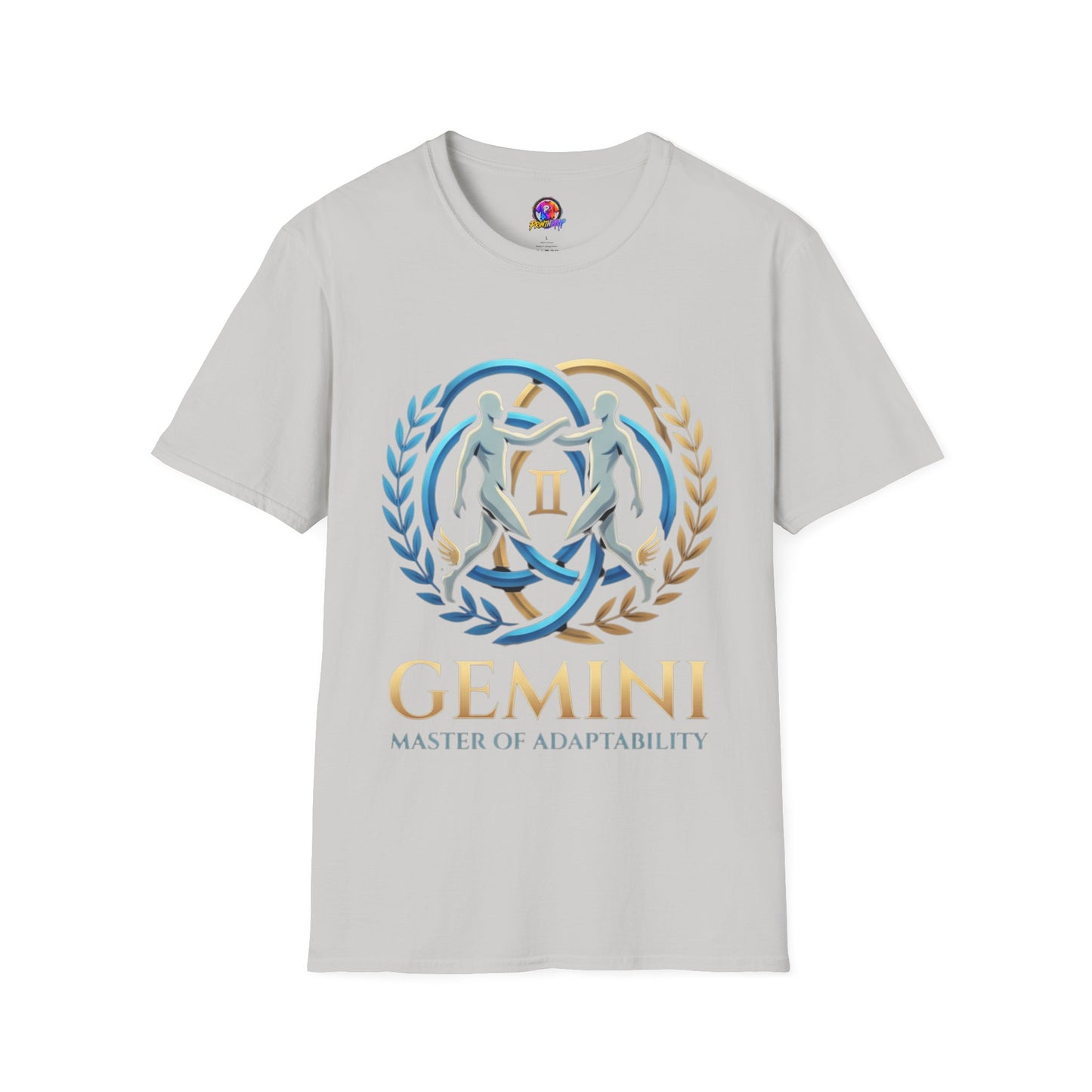 Gemini Zodiac T-Shirt — 'Gemini: Master of Adaptation' Astrological Graphic Tee