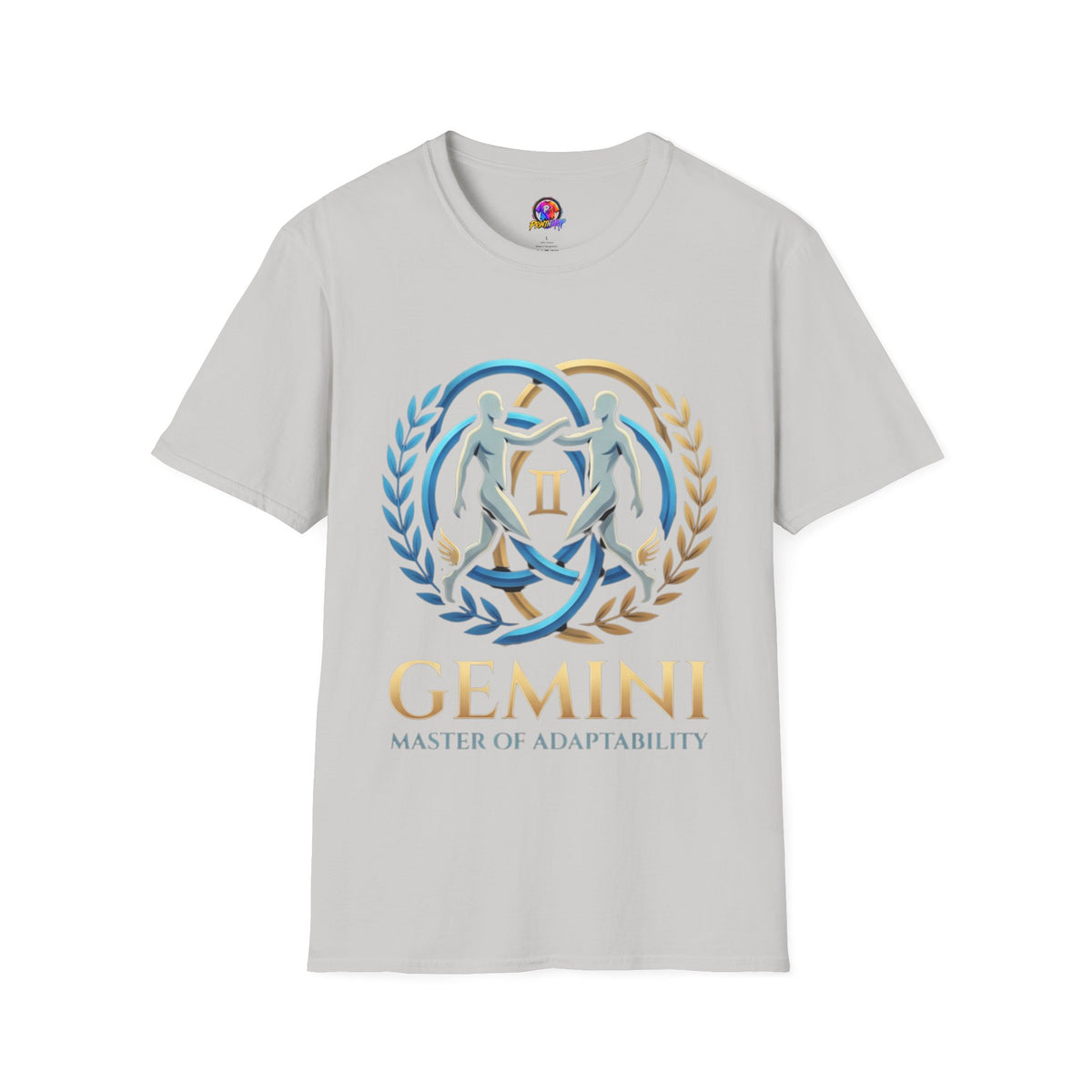 Gemini Zodiac T-Shirt — 'Gemini: Master of Adaptation' Astrological Graphic Tee