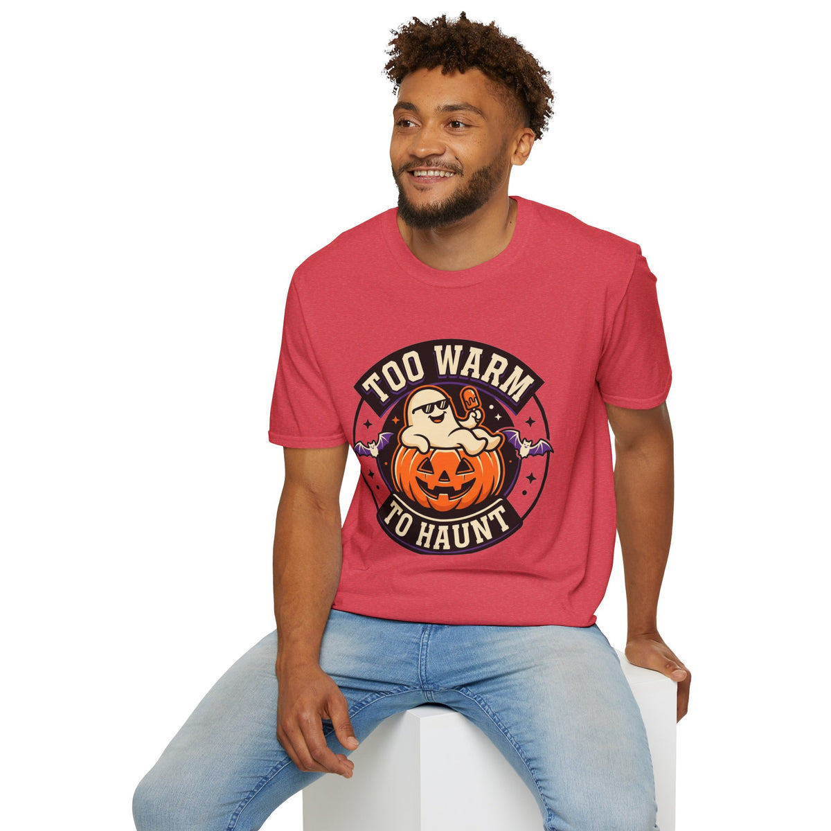 Too Warm to Haunt Halloween T-Shirt — Funny Pumpkin Autumn Tee - Trending Now - August 2026