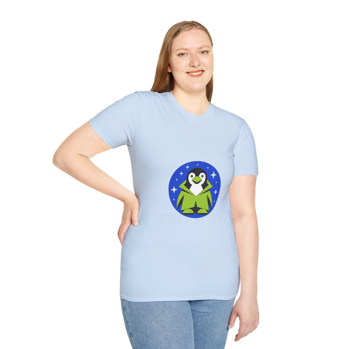 Penguin Night Sky T-Shirt — Cute Starry Penguin Graphic Tee - Trending Now - September 2026